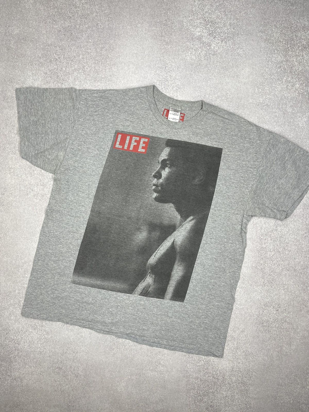 Other Legend Muhammad Ali T Shirt Grey Big Logo Y2K Boxing Size XL Size US XL / EU 56 / 4 - 1 Thumbnail