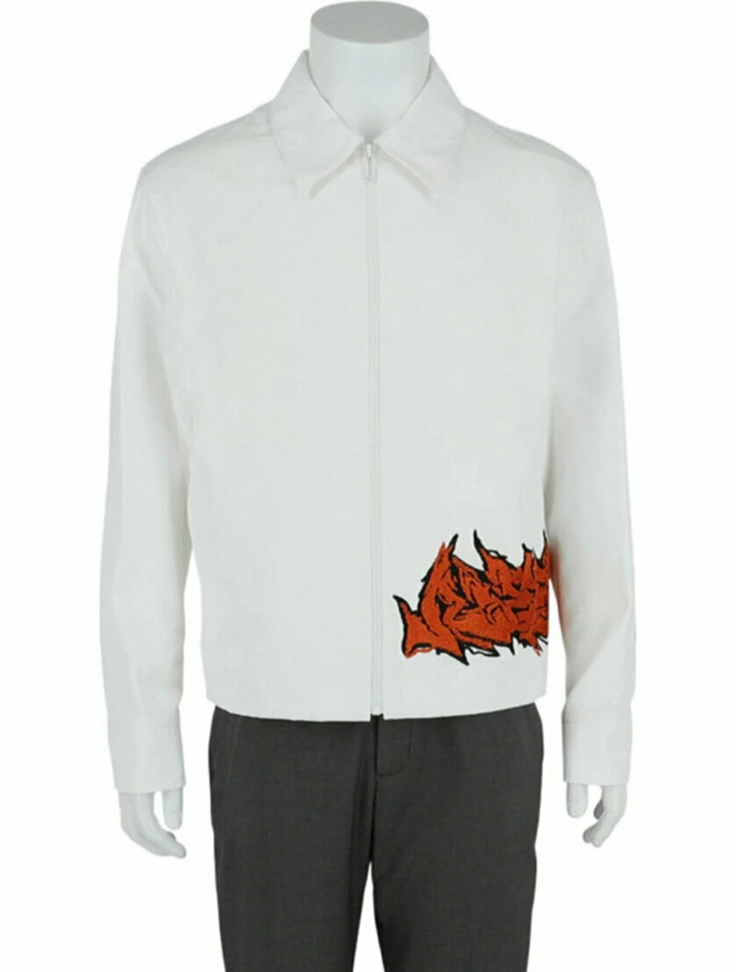 Off-White o1y0225 Jacket in White Size US S / EU 44-46 / 1 - 1 Thumbnail