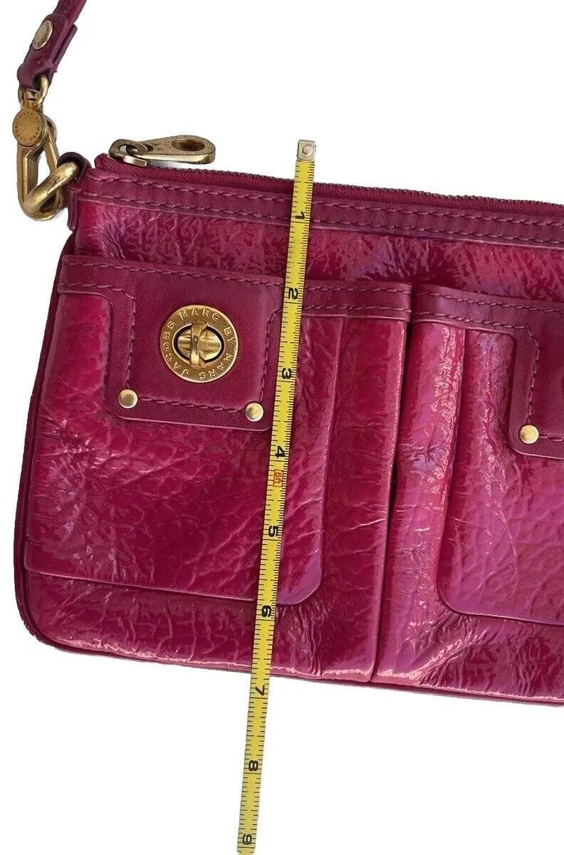 Marc Jacobs Marc By Marc Jacobs Totally Turnlock Pink 100% Leather Bag Size ONE SIZE - 8 Thumbnail