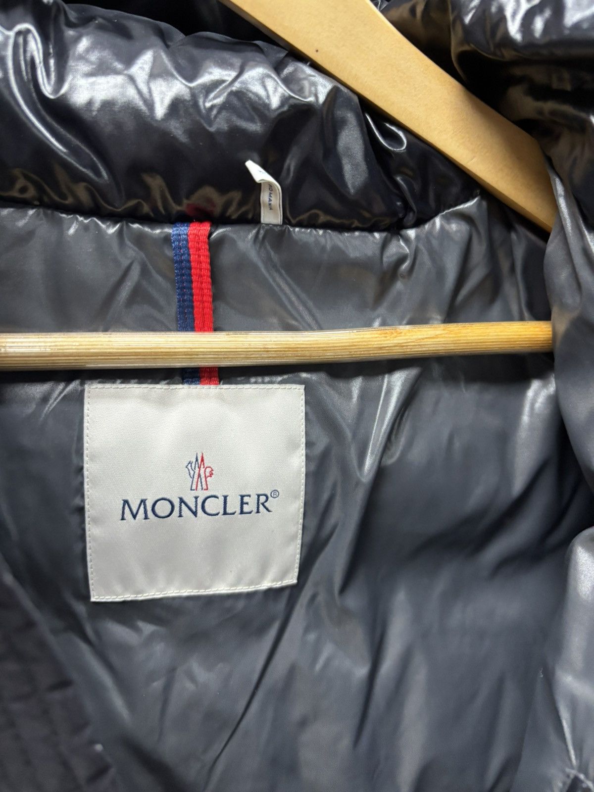 Moncler Moncler Maya Giubbotto black jacket new size 4 Size US L / EU 52-54 / 3 - 3 Thumbnail