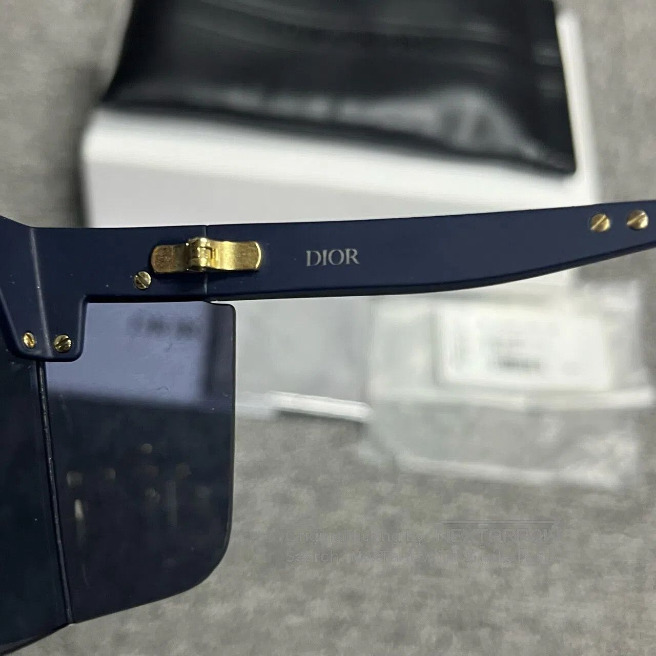 Dior Dior One-piece Ruiyue printed square sunglasses| Size ONE SIZE - 4 Thumbnail