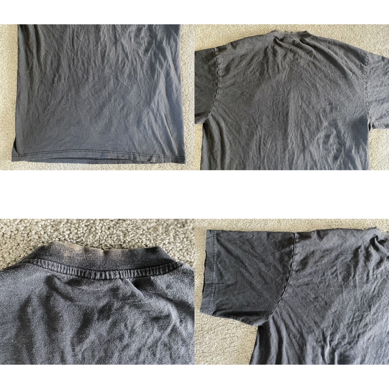 Griffin VINTAGE Griffin T-Shirt Men XL Black Skull 100% Cotton Sports Grunge 90s Short Sleeve Mens Size US XL / EU 56 / 4 - 9 Thumbnail