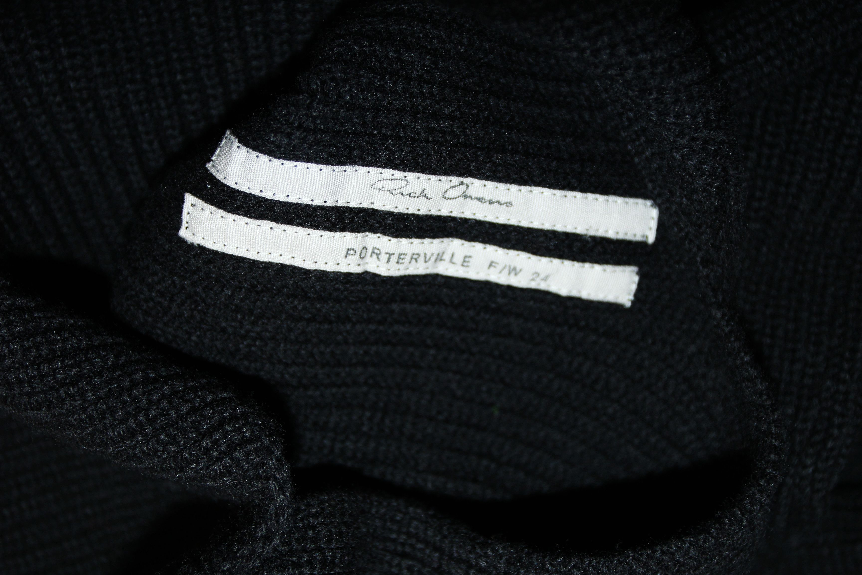 Rick Owens BNWT AW24 RICK OWENS "PORTERVILLE" FISHERMAN TABARD KNIT M Size US M / EU 48-50 / 2 - 9 Thumbnail