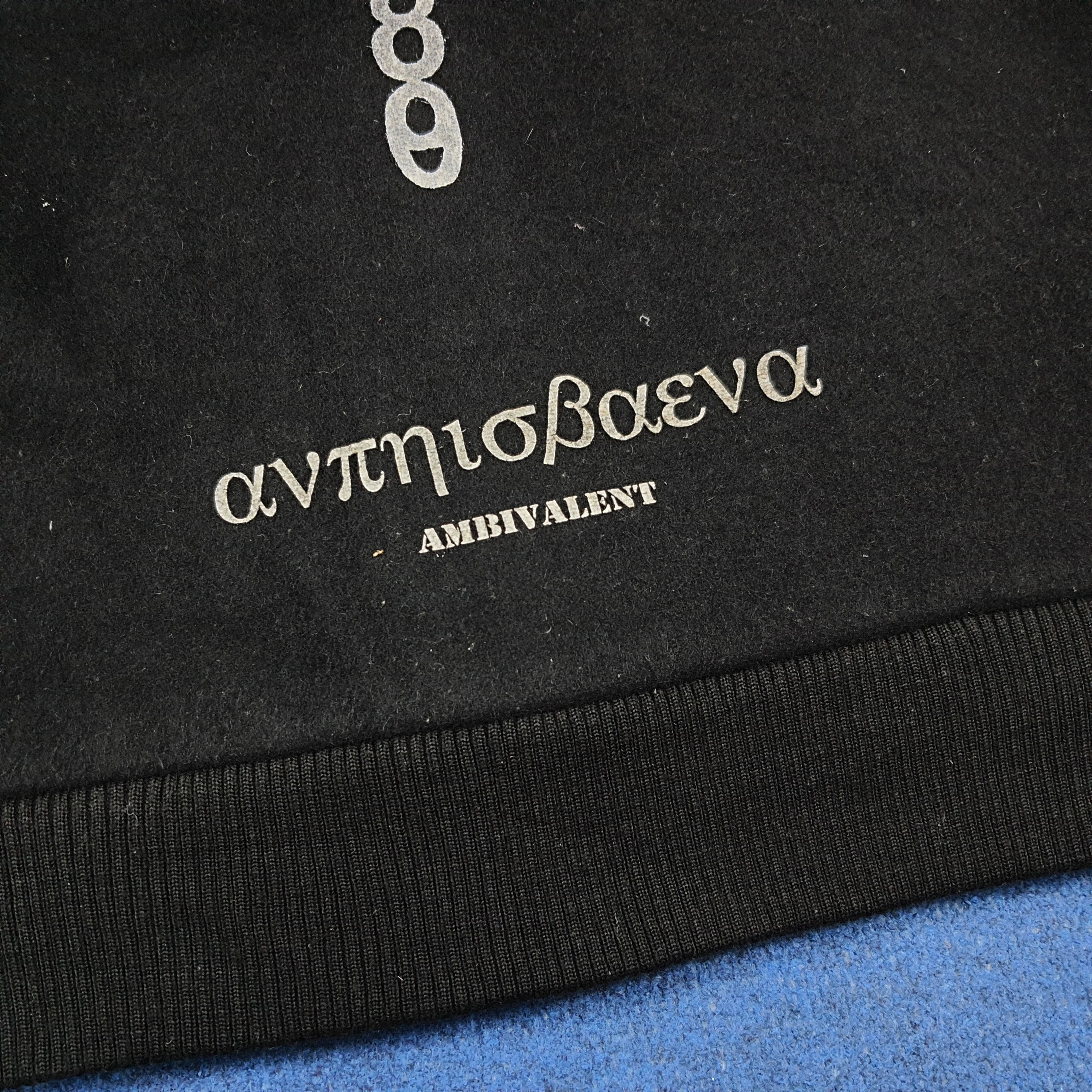 Japanese Brand Vintage Ambivalent Japan Varsity Leather Wool Jacket C278N12 Size US L / EU 52-54 / 3 - 7 Thumbnail