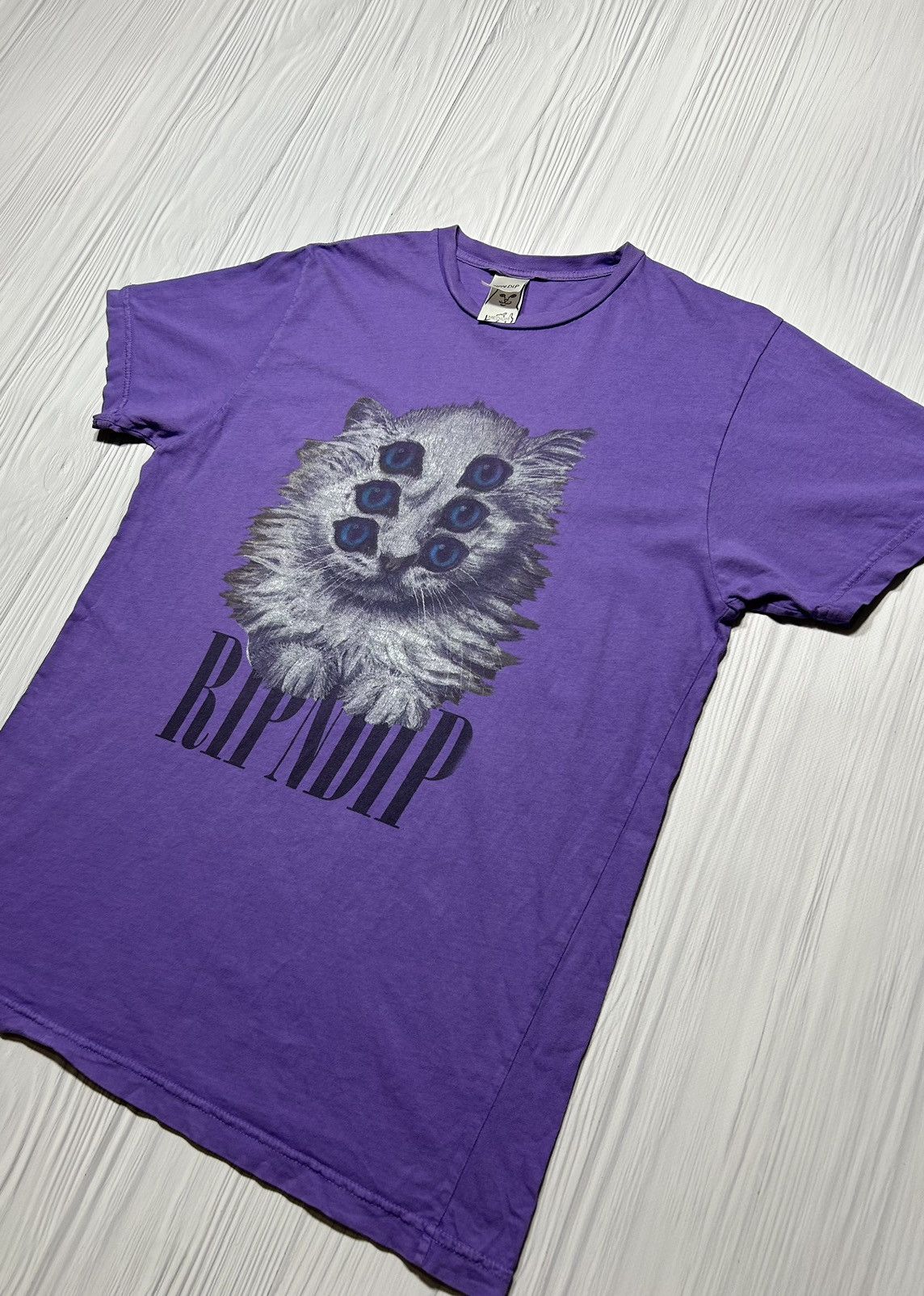 RIPNDIP Rip n Dip Triplet Cat T-Shirt Size US M / EU 48-50 / 2 - 2 Thumbnail