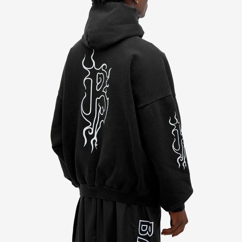 Balenciaga Balenciaga Darkwave Round Hoodie Oversized Size US M / EU 48-50 / 2 - 3 Thumbnail