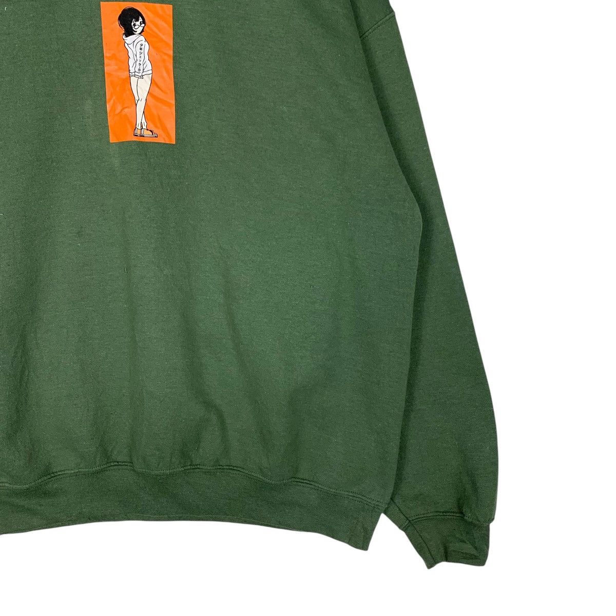 Anime SHONEN JETTER Erotic Graphics Printed Sweatshirt #1503-C67 Size US XL / EU 56 / 4 - 4 Thumbnail
