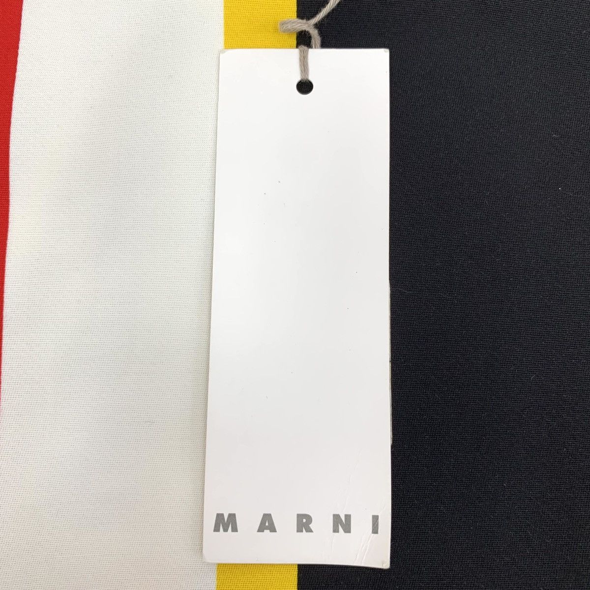 Marni Marni Color-blocked Striped Cotton Mini Skirt K26WX Size 28" / US 6 / IT 42 - 6 Thumbnail
