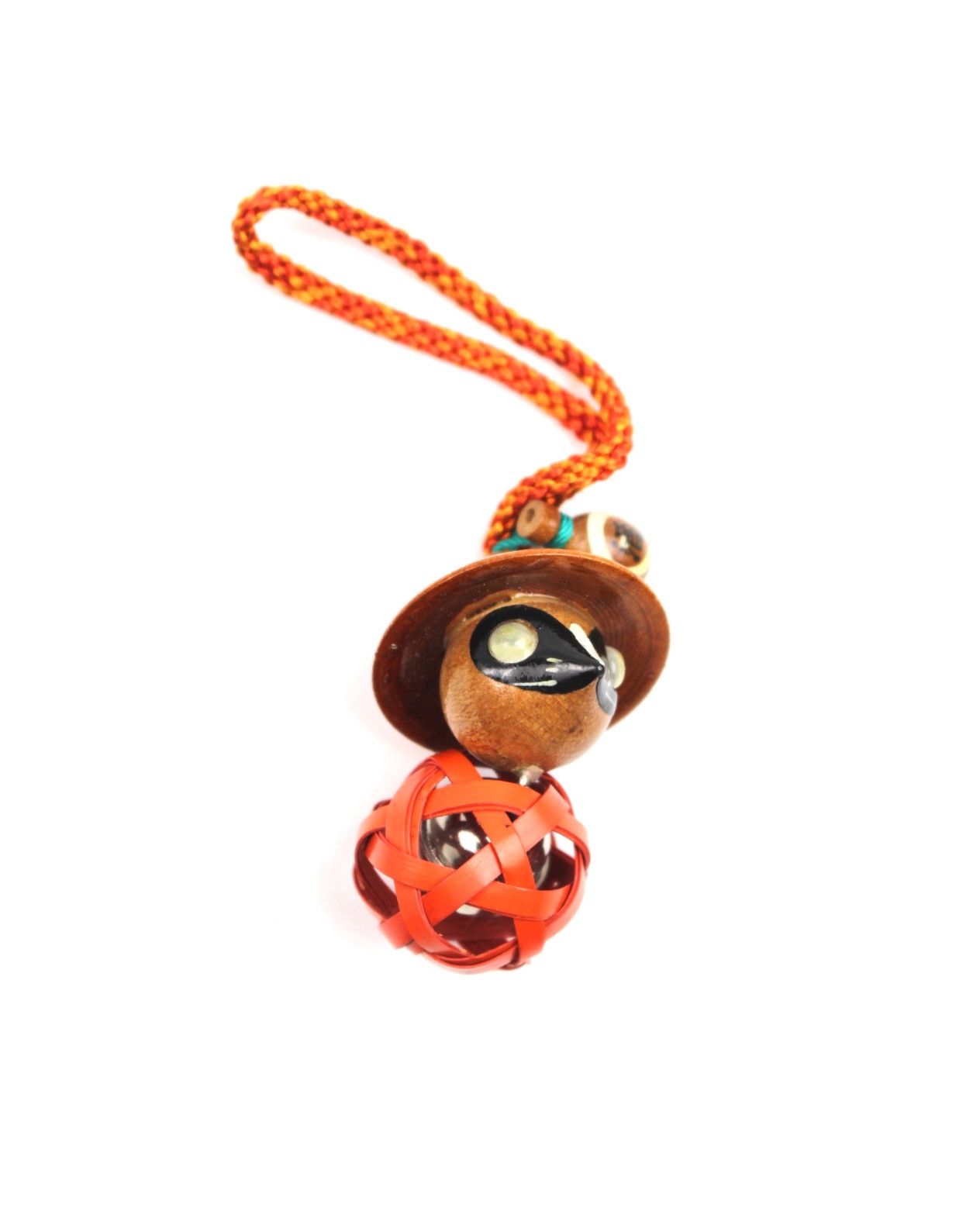 Hysteric Glamour 1980S JAPANESE 狸 TANUKI WOODEN 鈴 BELL BAMBOO WICKER CHARM Size ONE SIZE - 1 Thumbnail