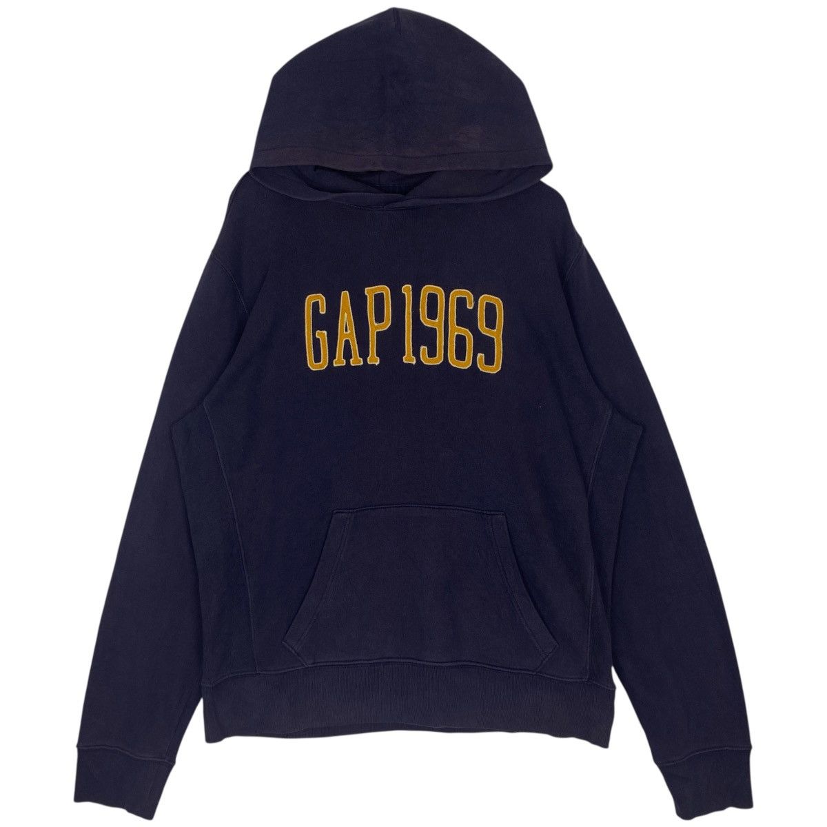 Vintage Vintage Gap Zip Hoodie Blue Pullover Jumper Size M Size US M / EU 48-50 / 2 - 1 Thumbnail