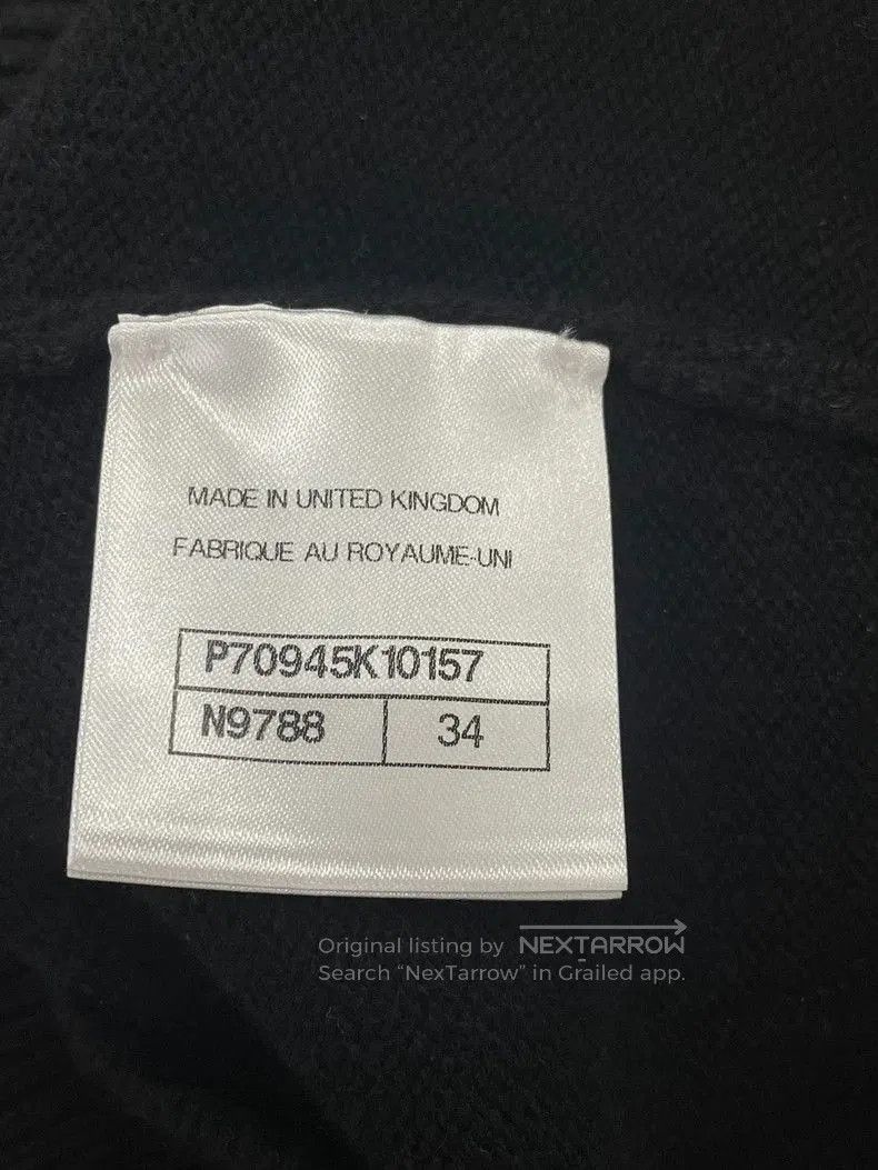 Chanel Chanel Black White Knit Cardigan. Size US M / EU 48-50 / 2 - 5 Thumbnail