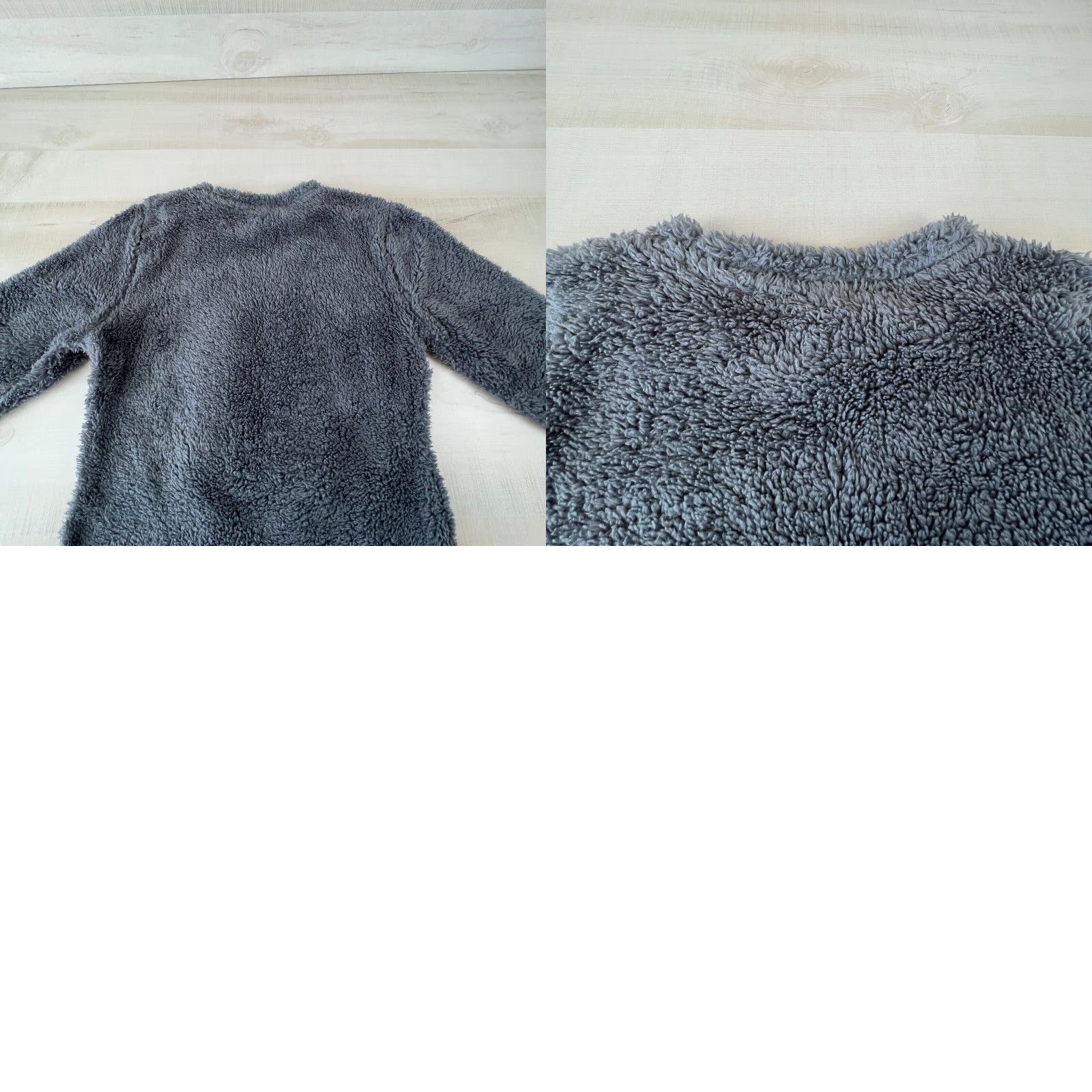 Disney Disney Minnie Mouse Womens Fuzzy Sweater Small Juniors Gray Pullover Size S / US 4 / IT 40 - 8 Thumbnail