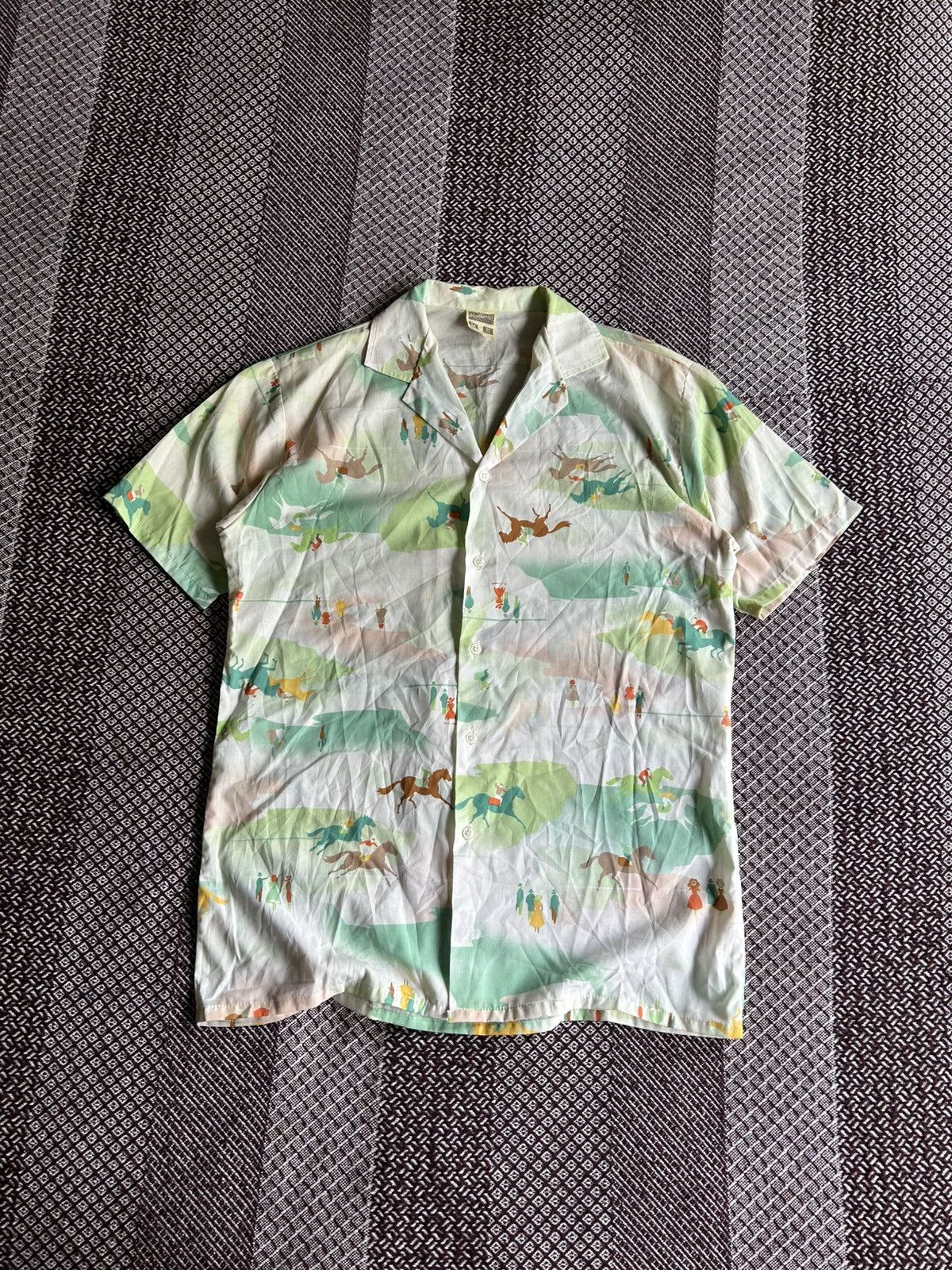 Vintage Vintage Hawaii Shirt Unisex Streetwear Style Overprint Sz M Size US M / EU 48-50 / 2 - 1 Thumbnail