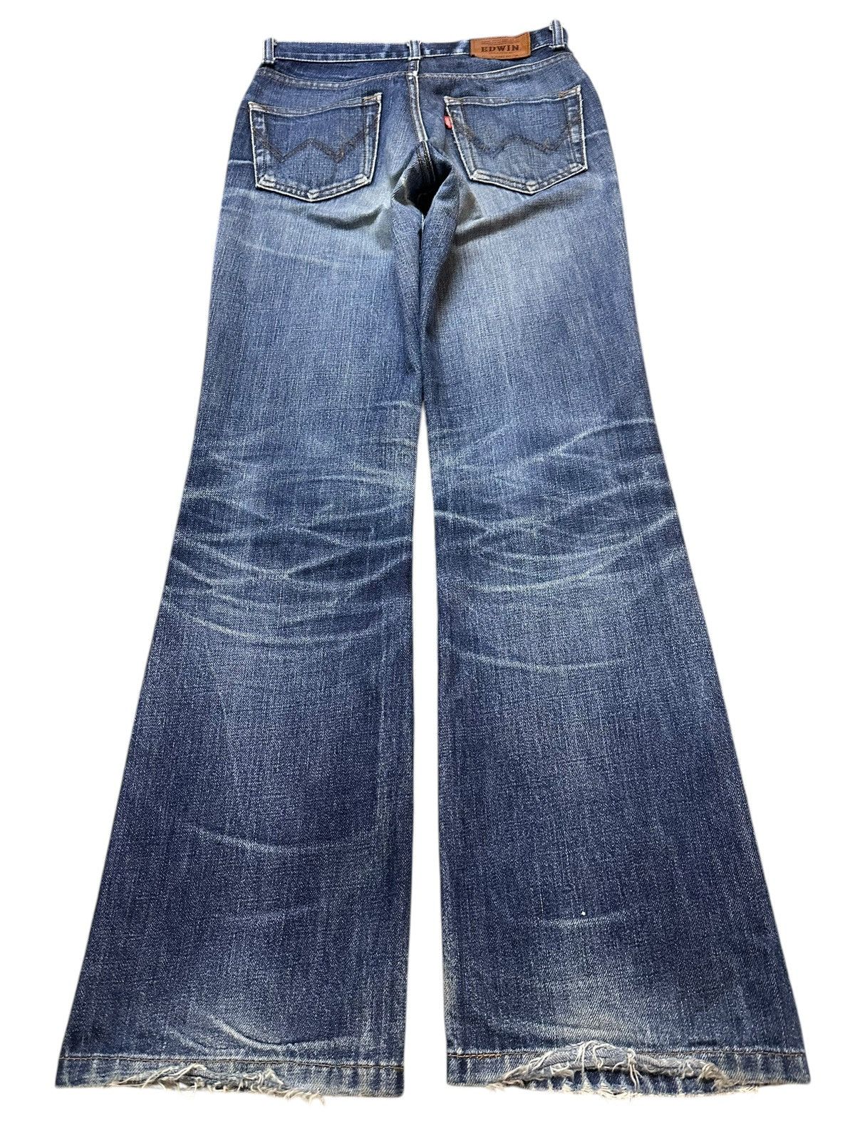 Edwin Vintage Edwin Blue Faded Wash Style Bootcut Jeans Size 27" / US 4 / IT 40 - 2 Thumbnail