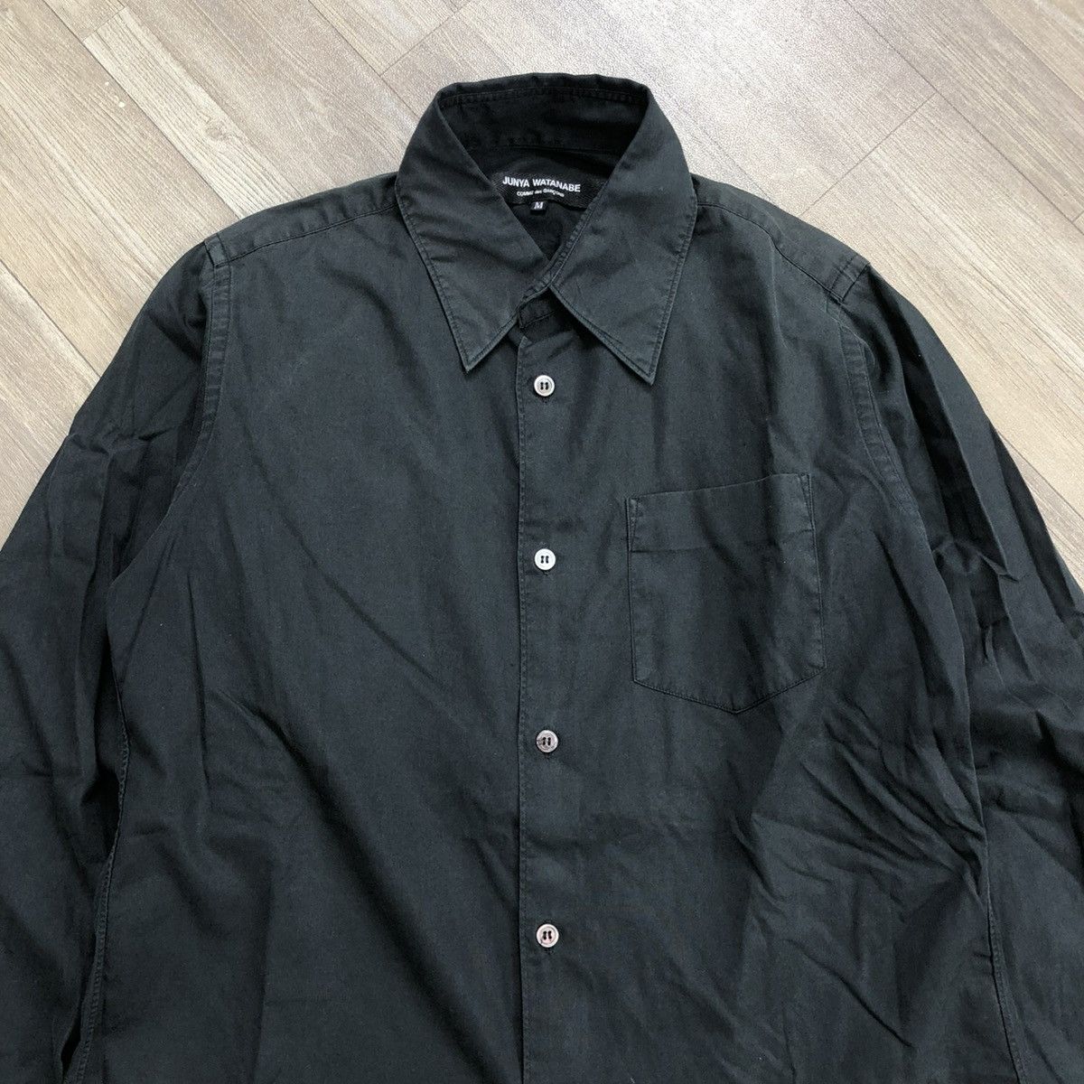 Comme des Garcons × Comme des Garcons Homme × Junya Watanabe AW09 Junya Watanabe Comme des Garcons Man CDG Black Shirt Size US XS / EU 42 / 0 - 3 Thumbnail