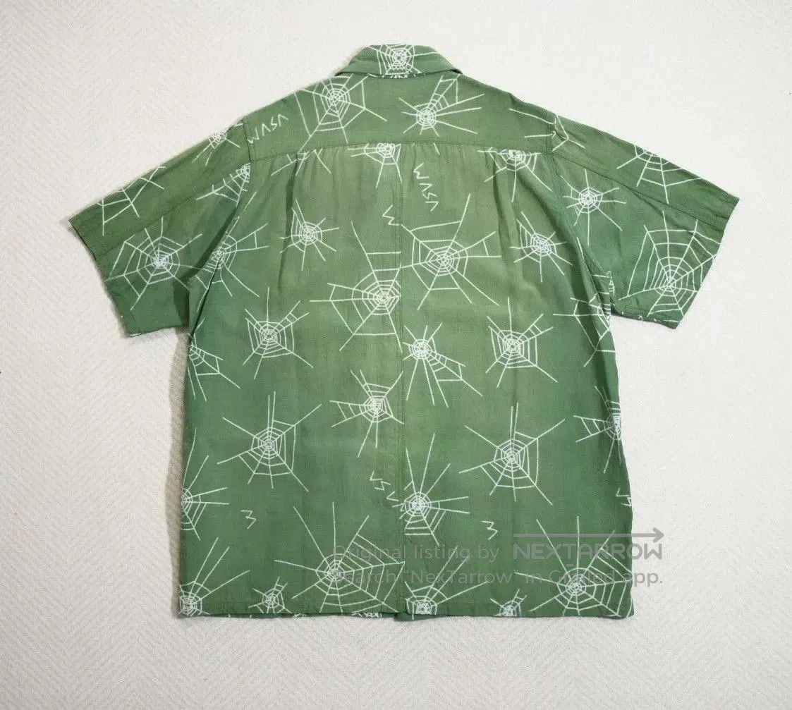 Visvim Visvim Free Edge Shirt Green Silk. Size US L / EU 52-54 / 3 - 6 Thumbnail