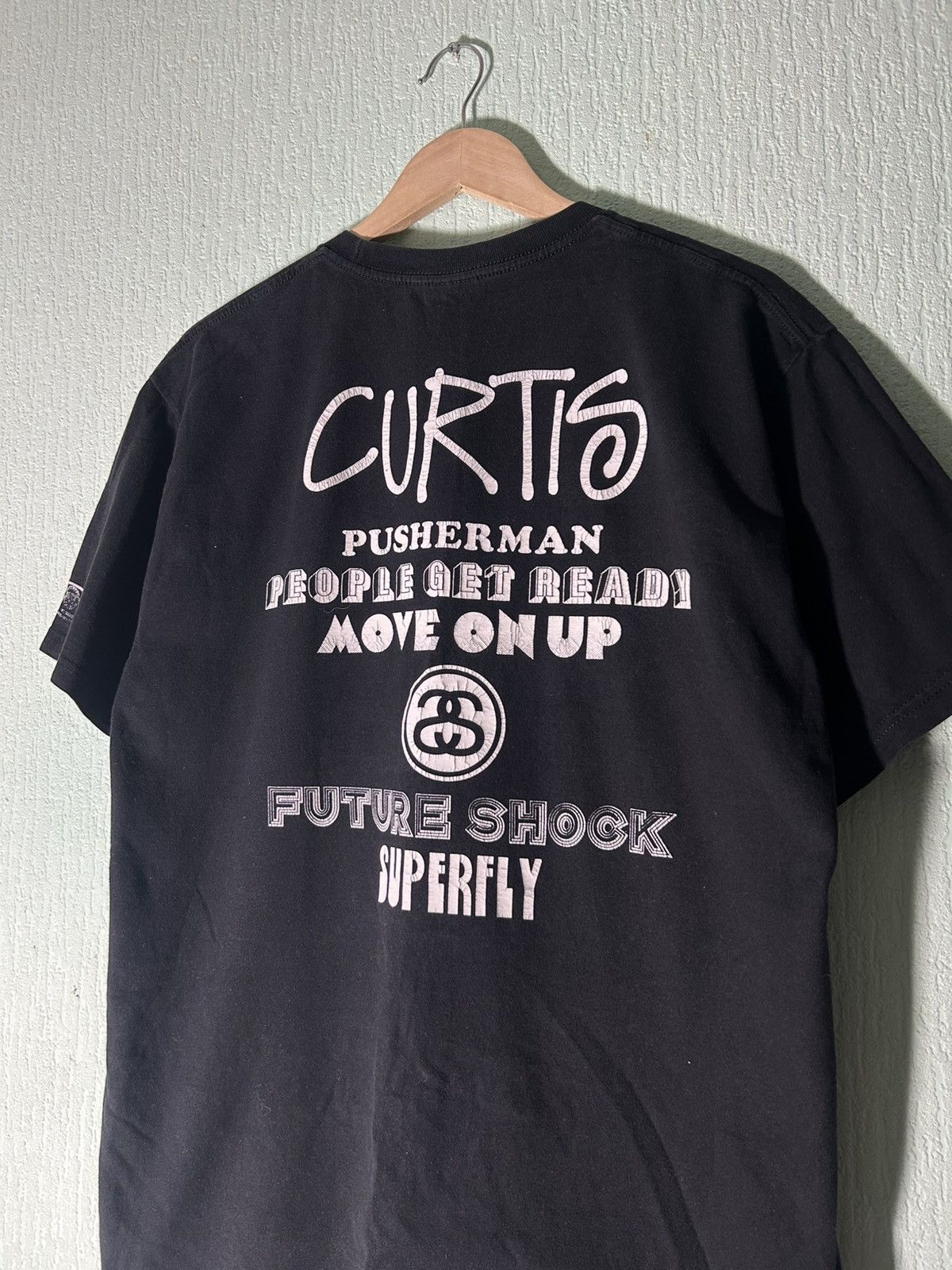 Stussy Stussy Curtis World Tour Tee Size US L / EU 52-54 / 3 - 6 Thumbnail