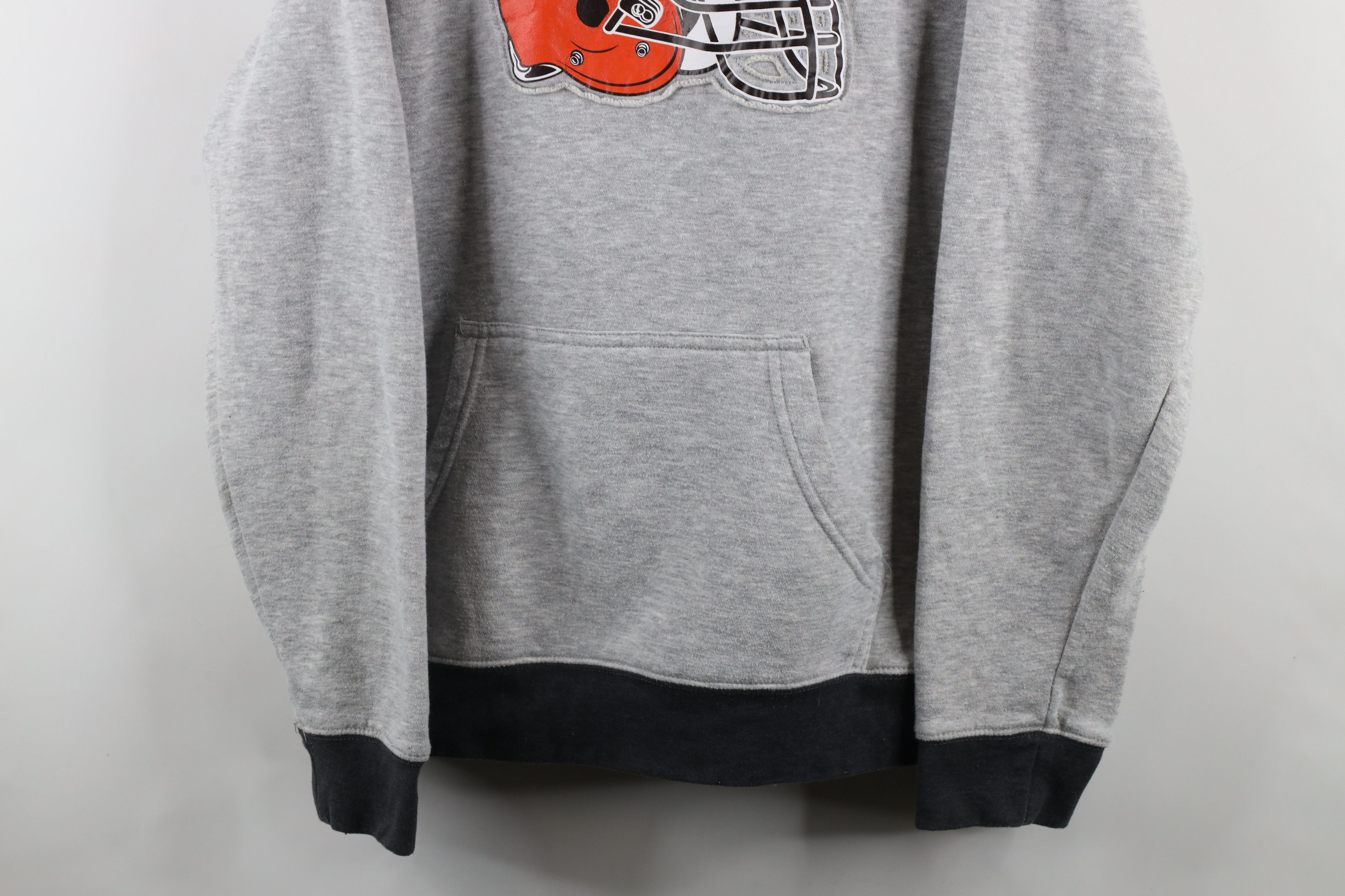 Vintage Vintage Football Helmet Hoodie Sweatshirt Heather Gray Size US XL / EU 56 / 4 - 3 Thumbnail