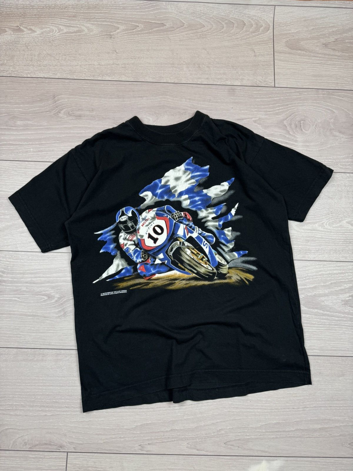 Vintage Vintage 00s Suzuki Moto Racing T shirt Size US M / EU 48-50 / 2 - 1 Thumbnail