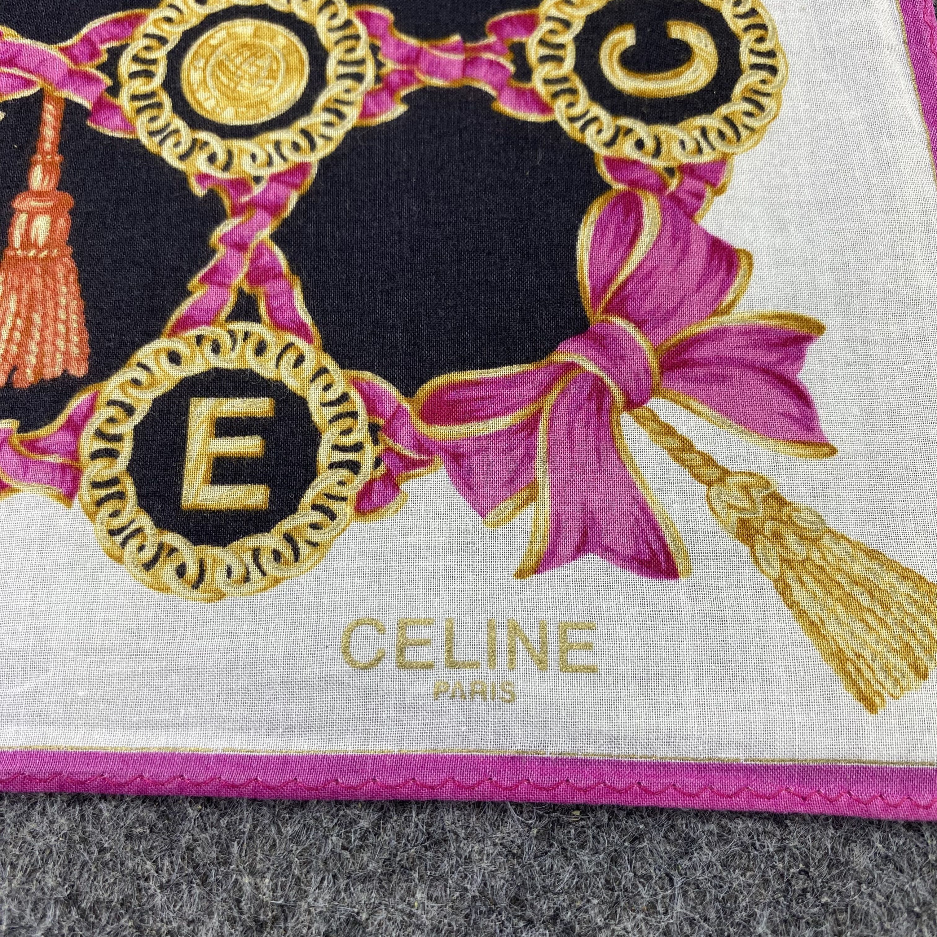 Celine Celine Handkerchief / Bandana / Neckerchief-B2161 Size ONE SIZE - 7 Thumbnail