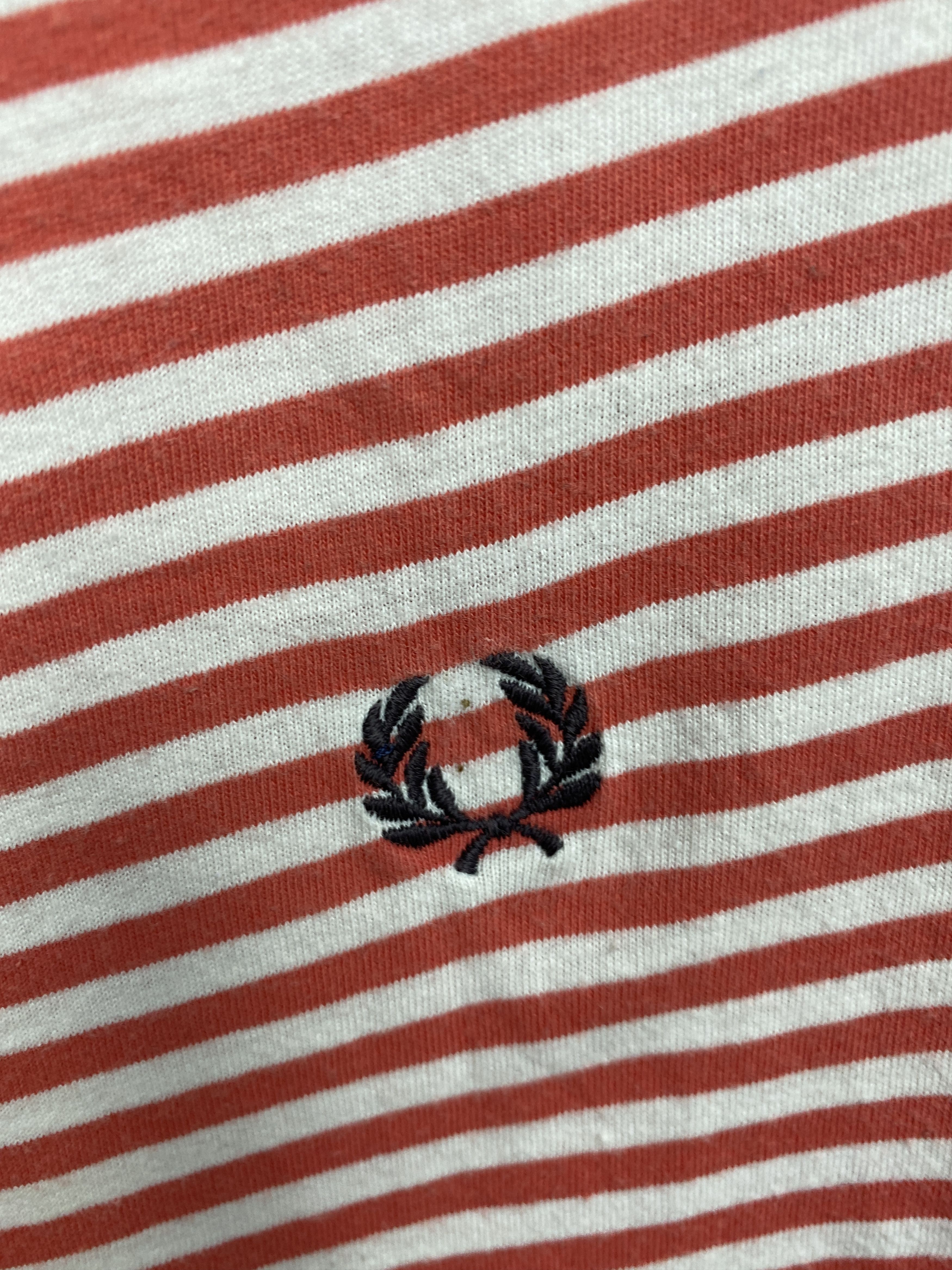 Fred Perry × Vintage Fred Perry Mens Crew Neck T-Shirt Tee Size US S / EU 44-46 / 1 - 3 Thumbnail