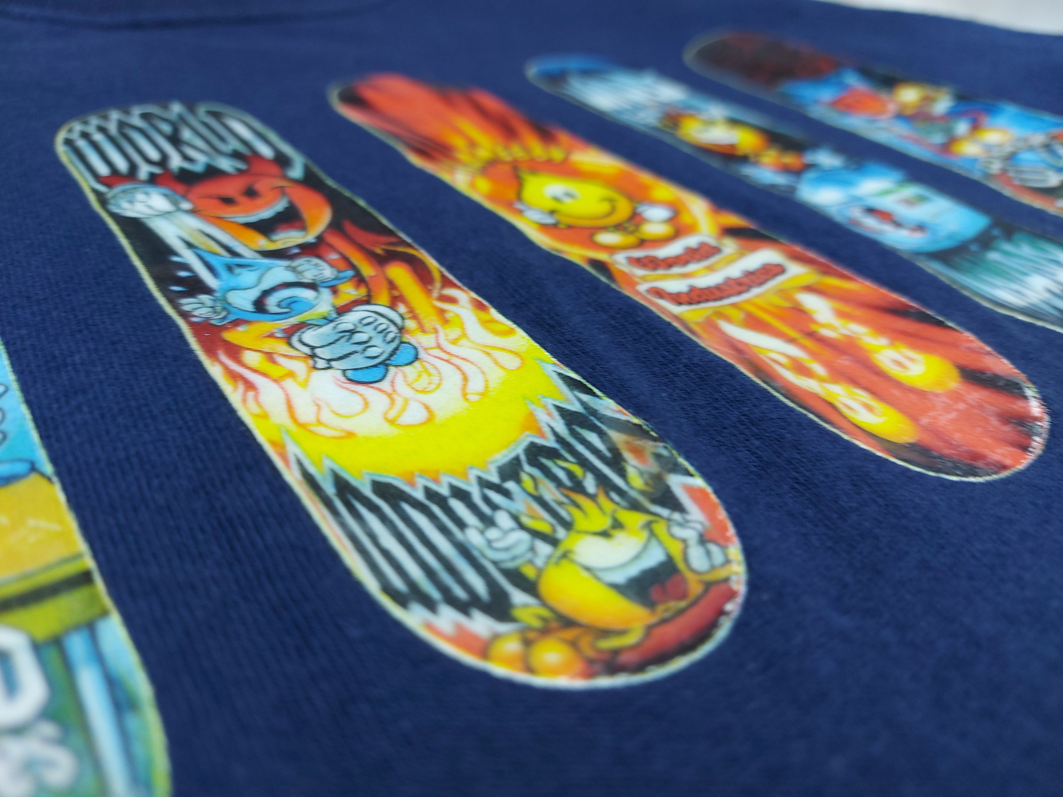 Vintage × World Industries Vintage 90s Y2K World Industries Skateboard Double-Sided TEE Size US XS / EU 42 / 0 - 7 Thumbnail