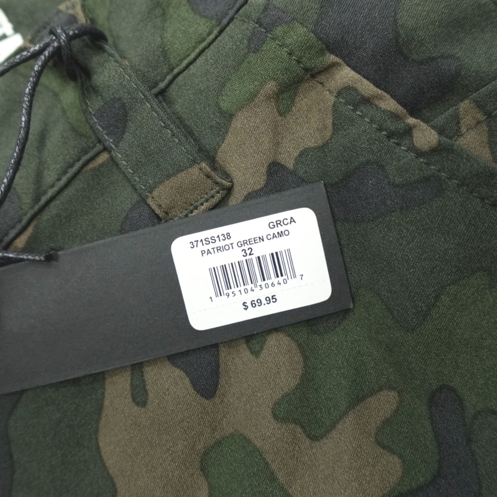 Vintage Howitzer Patriot Green Camo Tactical Pants Men's Size 32x34 Stretch Loose Waist Jeans Regular Inseam 34 Pockets Logo Military Boys Mens Women? Size US 32 / EU 48 - 2 Thumbnail