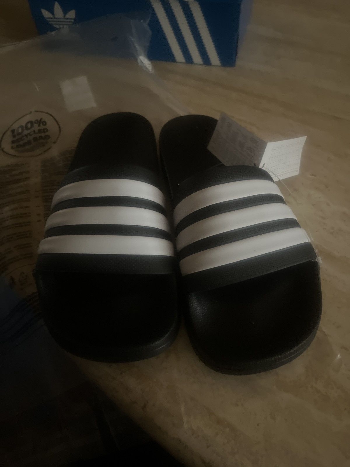Adidas Adilette Shower Slides Size US 10 / EU 43 - 1 Thumbnail