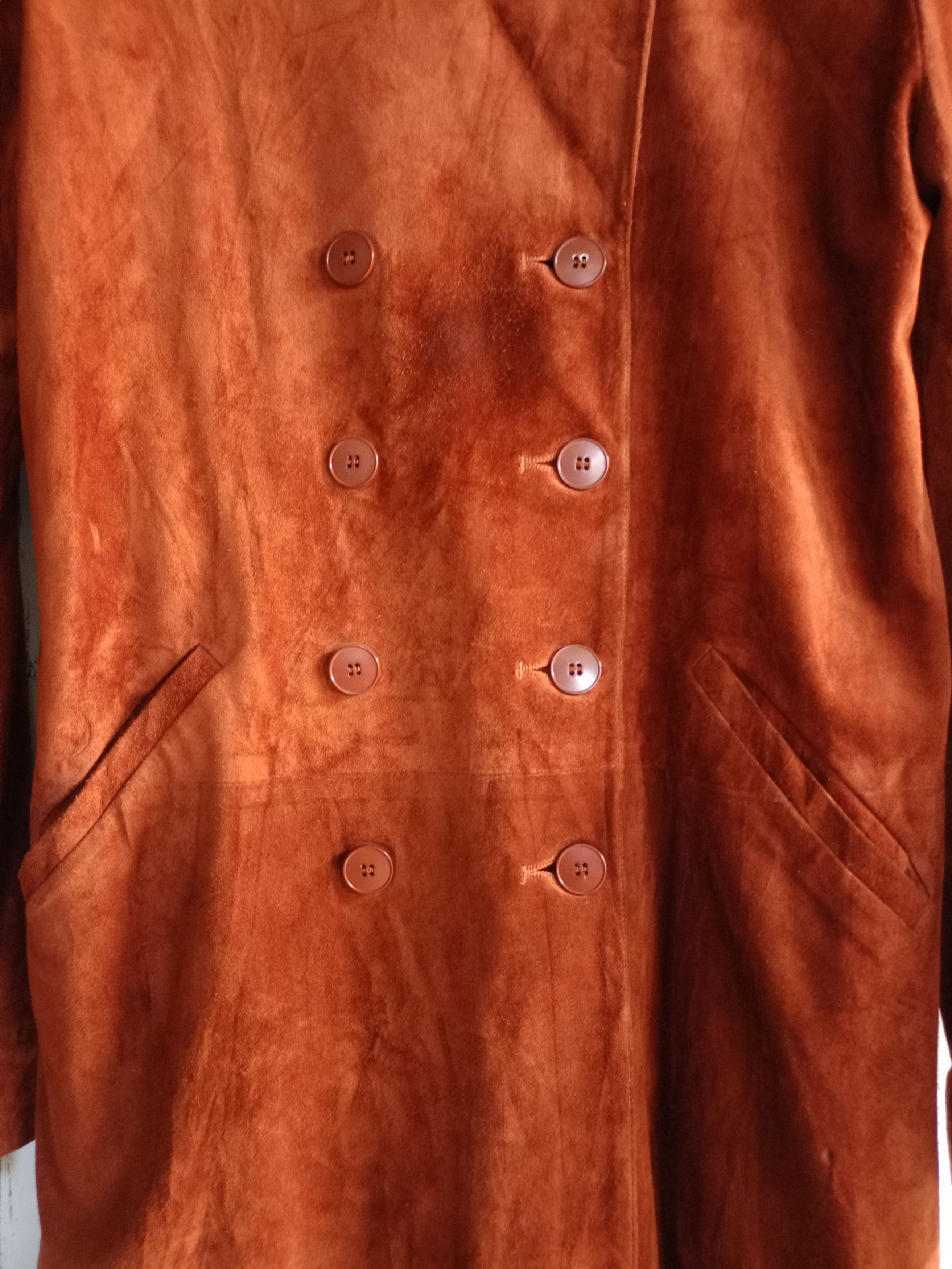 agnes b. agnes b coats suede leather jacket Size S / US 4 / IT 40 - 5 Thumbnail