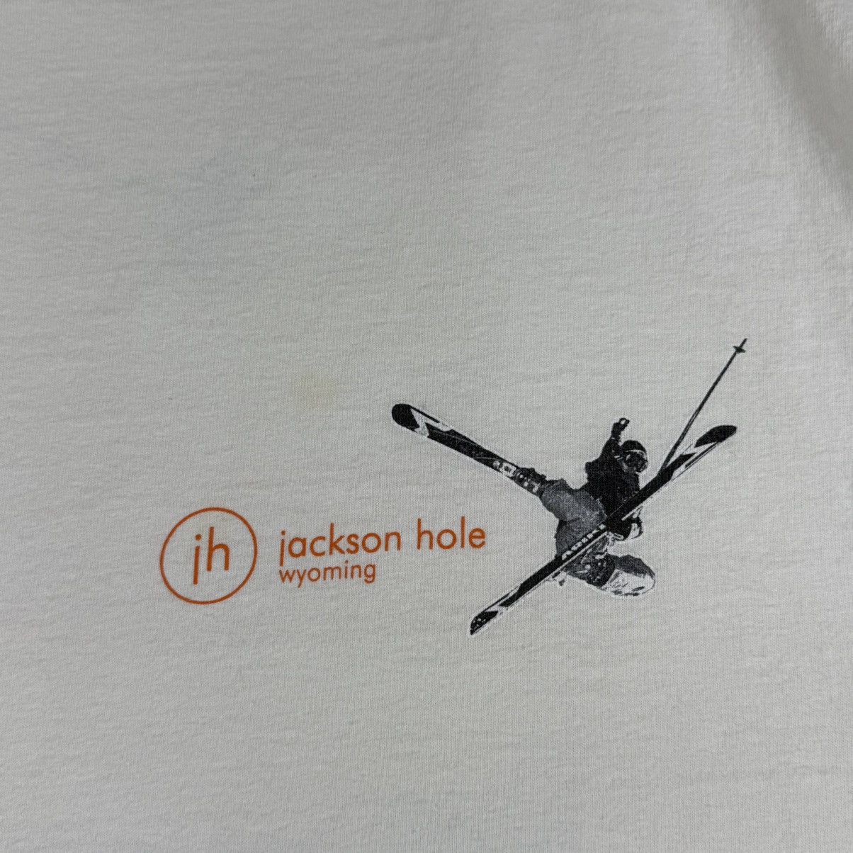 Vintage HUGE Jackson Hole T Shirt Ski Wyoming Graphic Vintage 2003 Size US XL / EU 56 / 4 - 8 Thumbnail