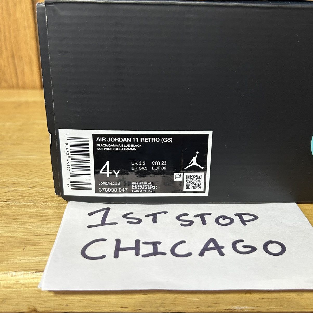 Jordan Brand Nike Air Jordan 11 Gamma Blue GS 2025 4Y 378038-047 Size US 5.5 / IT 35.5 - 8 Thumbnail