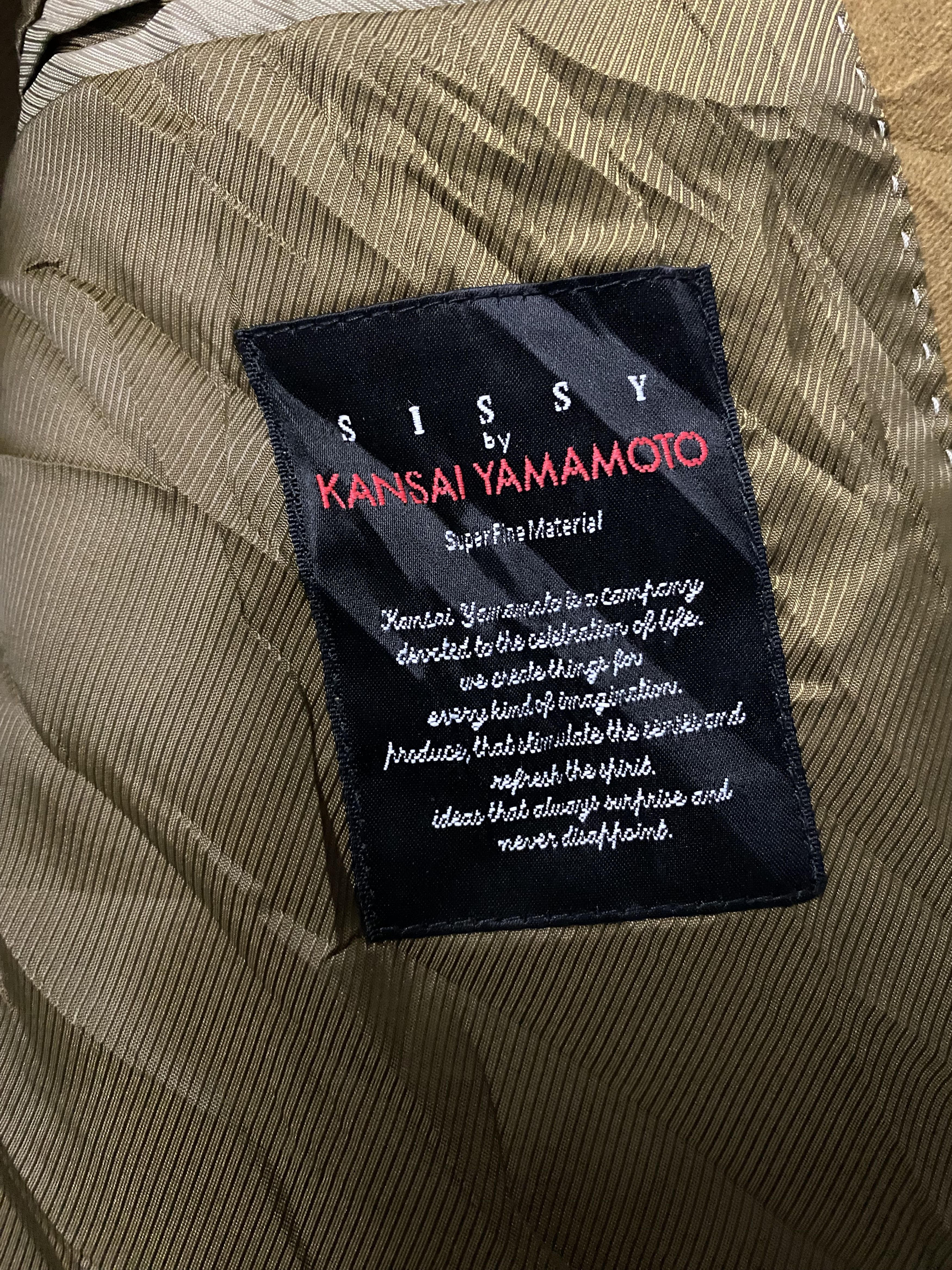 Kansai Yamamoto VTG Kansai Yamamoto Sissy Japan Designer Field Jacket Size US M / EU 48-50 / 2 - 7 Thumbnail