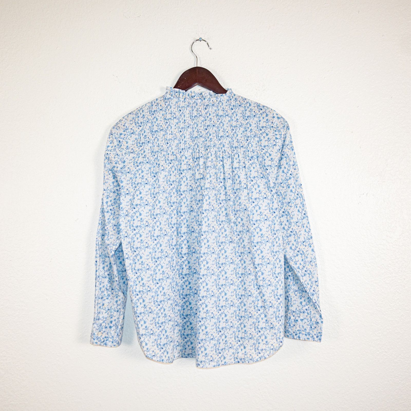 J.Crew J.Crew Liberty Fabric Cotton Popover Shirt Misti Valeria Size XS / US 0-2 / IT 36-38 - 7 Thumbnail