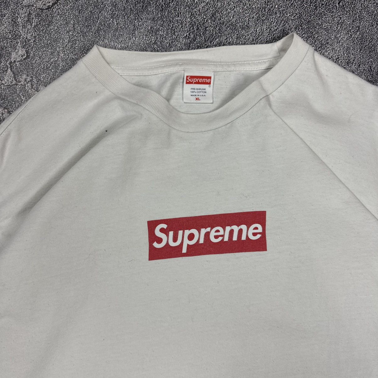 Supreme Supreme Box Logo Longsleeve White Size XL Size US XL / EU 56 / 4 - 3 Thumbnail