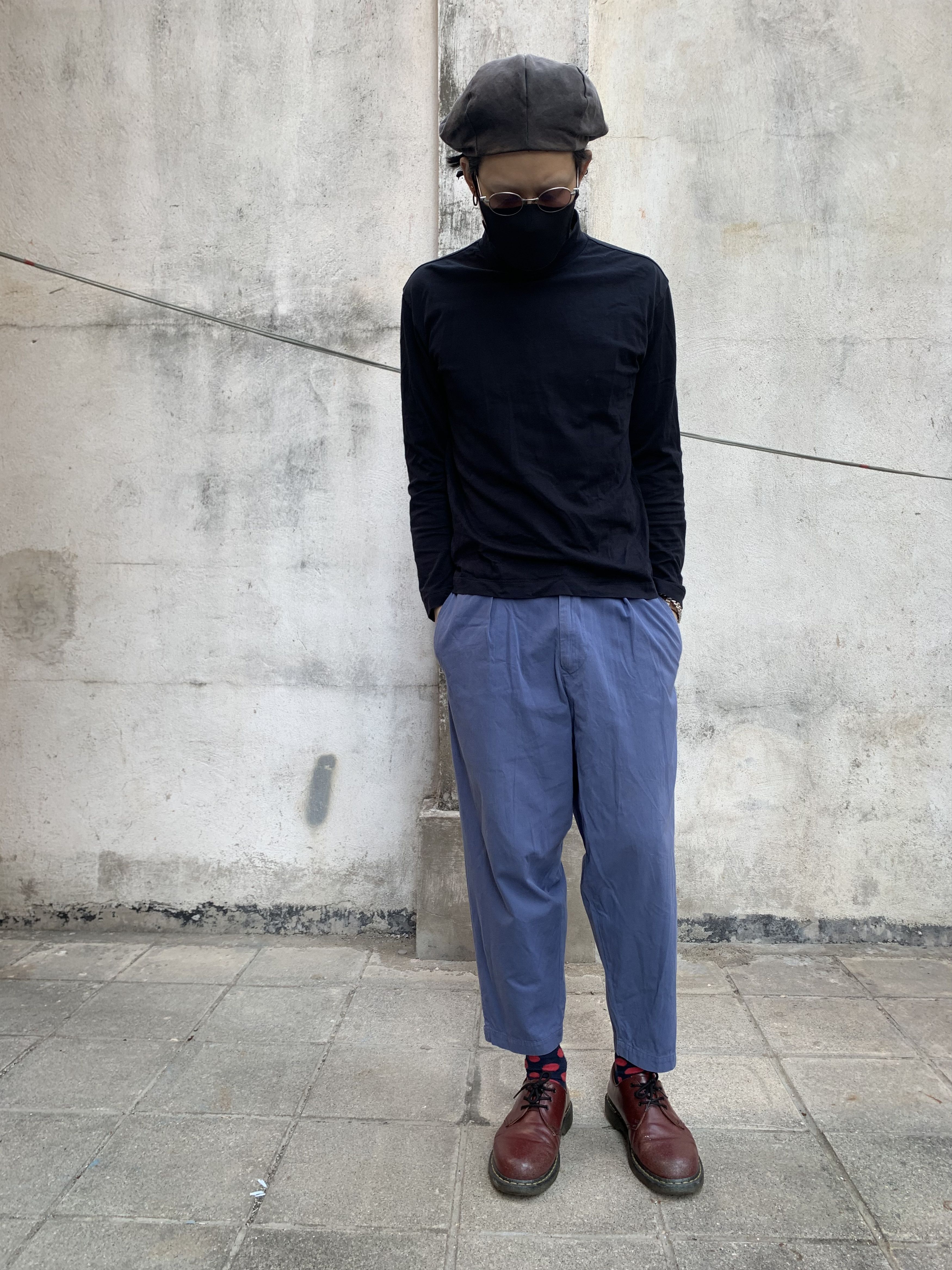 Yohji Yamamoto Yohji Yamamoto Pour Homme Dip Dye Cropped Pants Size US 32 / EU 48 - 1 Thumbnail