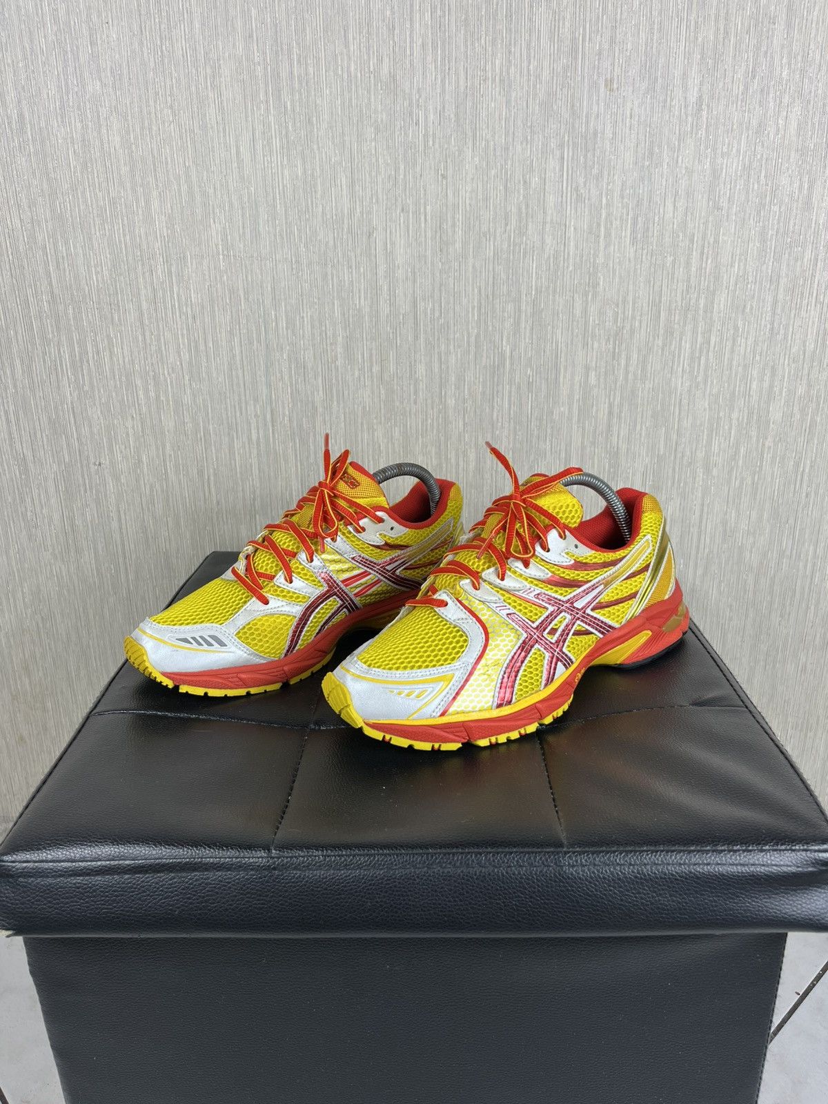 Asics Vintage Asics gel-os sky speed asymmetric laces mesh shoes Size US 8.5 / EU 41-42 - 2 Thumbnail