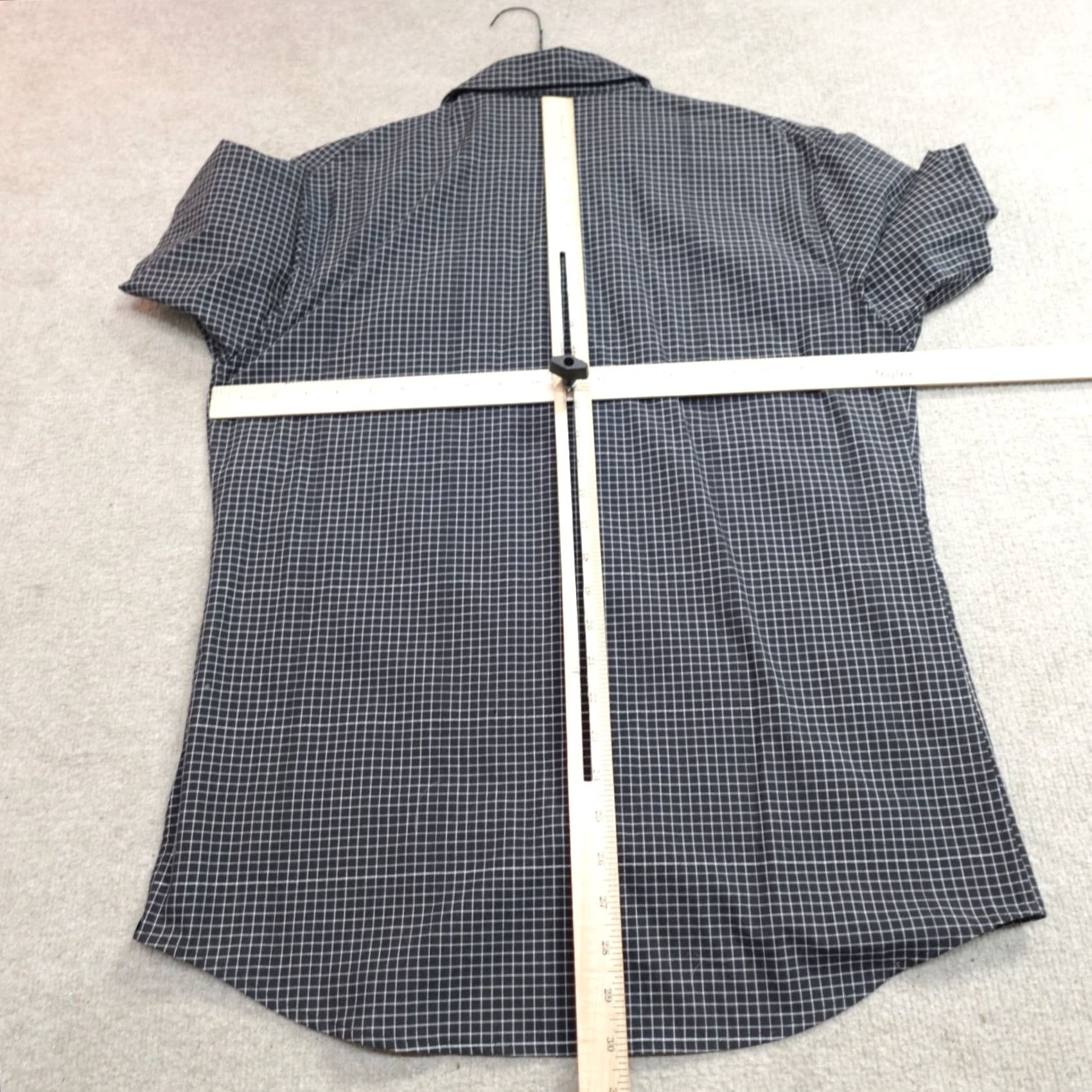 Lululemon Lululemon Shirt Medium Black Plaid Short Sleeve Button-Up Collared Casual Mens Size US M / EU 48-50 / 2 - 4 Thumbnail