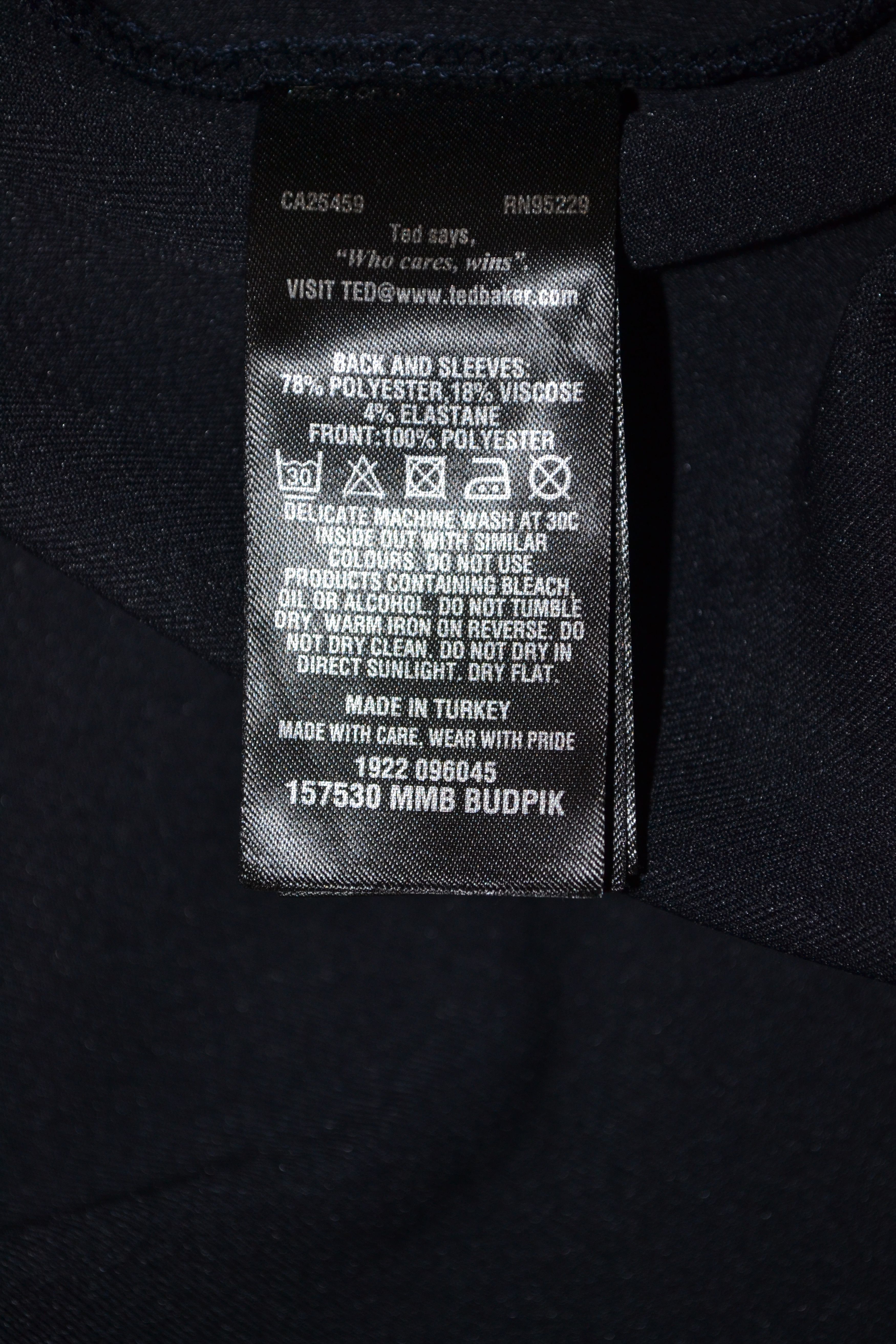 Ted Baker Ted Baker Men’s Lightweight Jacket M – Navy Bomber Style Size US M / EU 48-50 / 2 - 8 Thumbnail
