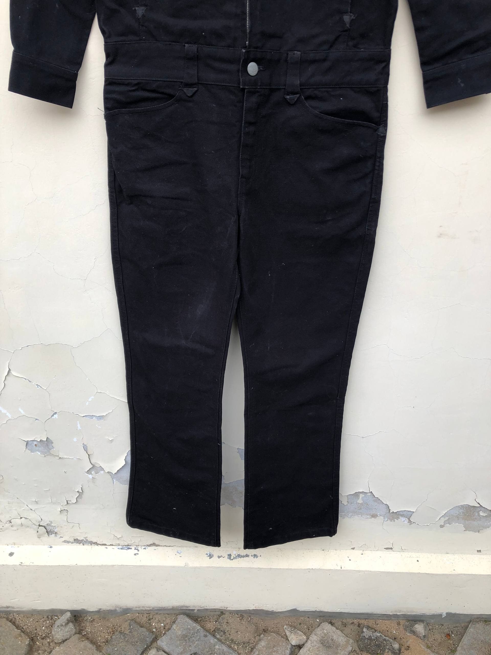 If Six Was Nine Indians Motorcycle Overalls Fading Jeans Size US 34 / EU 50 - 10 Thumbnail