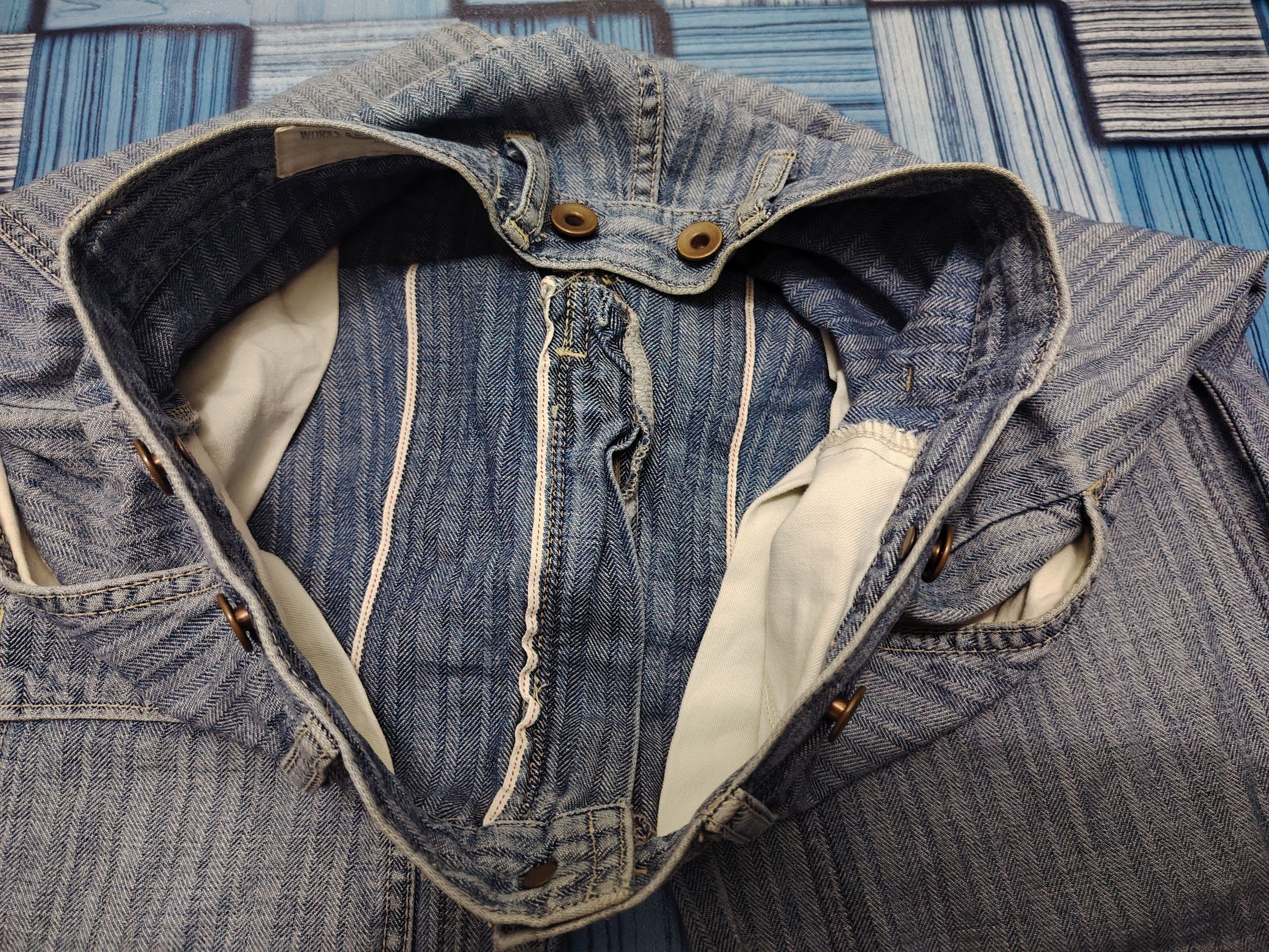 Japanese Brand Japanese Made Of Works Ciaopani-c Distressed Worker pants Size US 30 / EU 46 - 11 Thumbnail