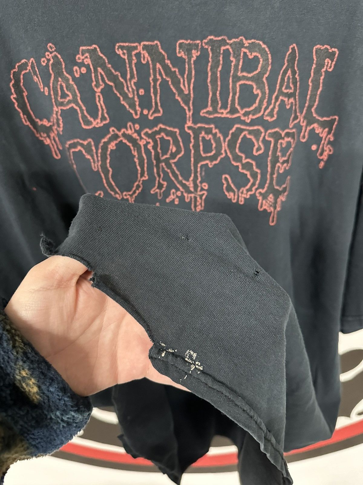 Band Tees × Vintage 2016 Cannibal Corpse North American Tour T-Shirt Size US XXL / EU 58 / 5 - 6 Thumbnail