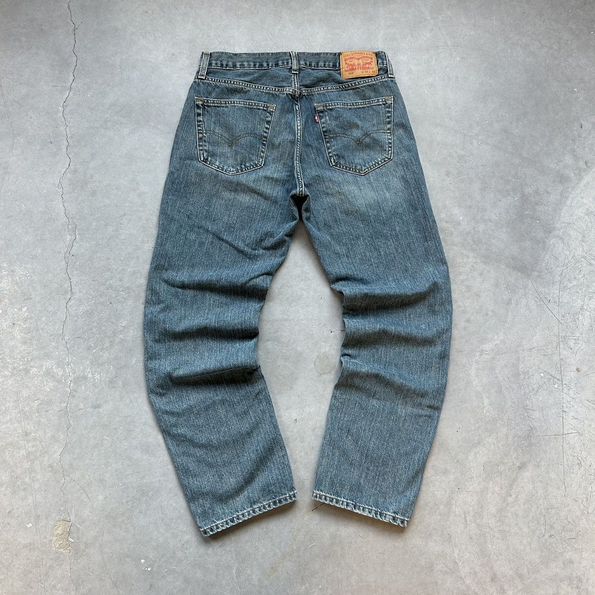 Levi's × Vintage Vintage Y2K Essential Levi 559 Straight Leg Skater Denim 33 Size US 33 - 1 Thumbnail