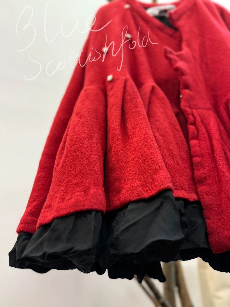 Comme des Garcons Comme Des Garcons Wool felted Chinese coat Size S / US 4 / IT 40 - 6 Thumbnail