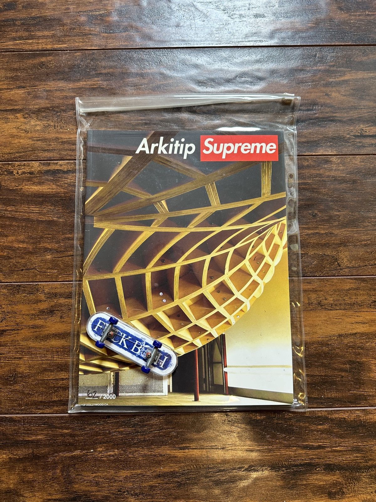 image of Supreme Arkitip Mag W/ F Ck Bush Fingerboard in White, Men's