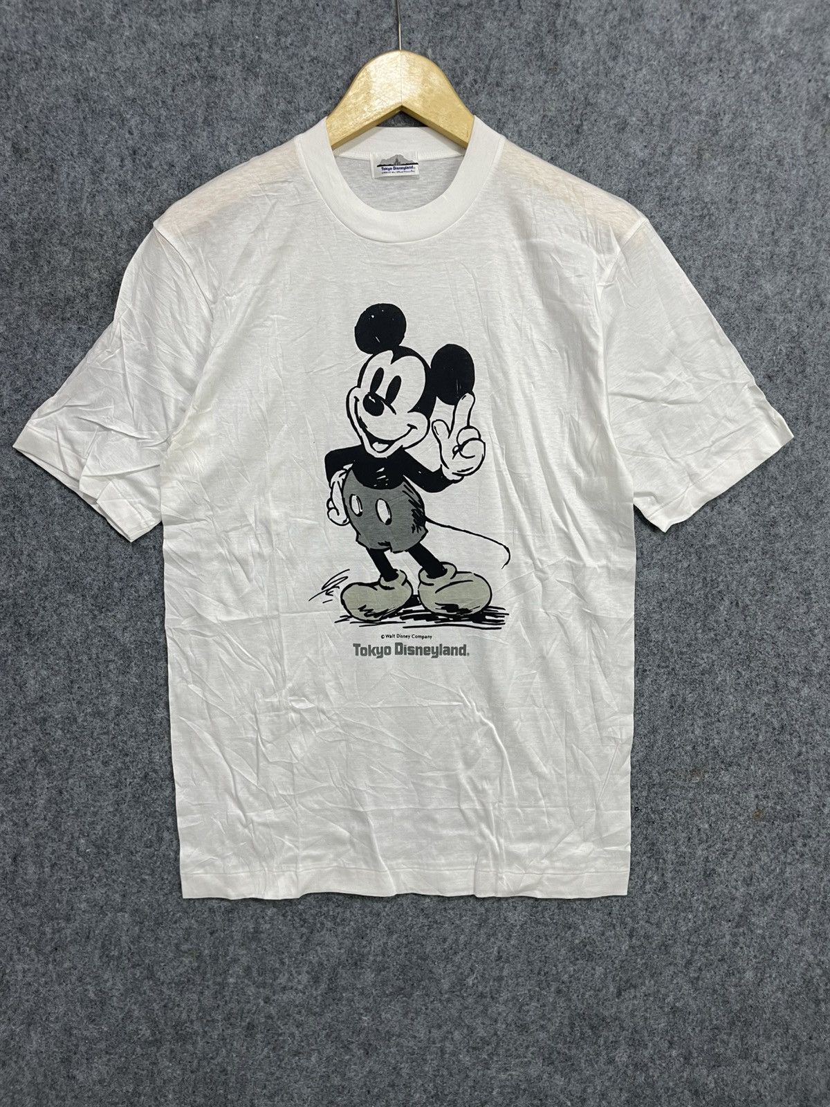 Disney Vintage Tokyo Disneyland Mickey Mouse T-Shirt Size US L / EU 52-54 / 3 - 1 Thumbnail