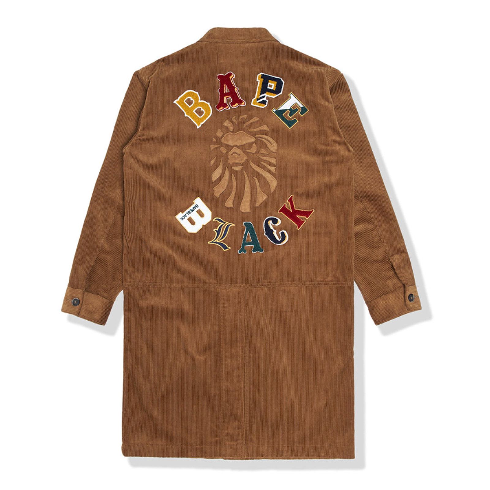 Bape BAPE Black Japan Corduroy Brown Down Work Jacket Size Medium Size US M / EU 48-50 / 2 - 11 Thumbnail