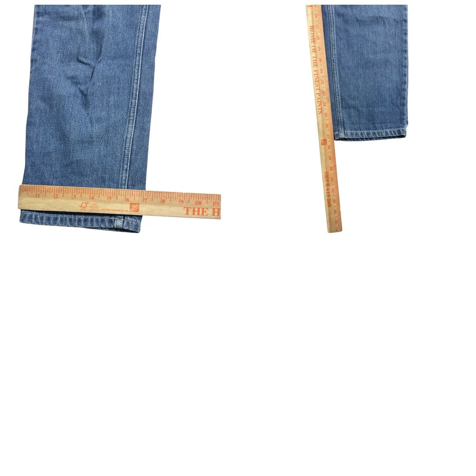 Carhartt Carhartt WIP Work in Progress Carpenter Jeans Womens 30X28 Relaxed Straight RW Size 30" / US 8 / IT 44 - 8 Thumbnail