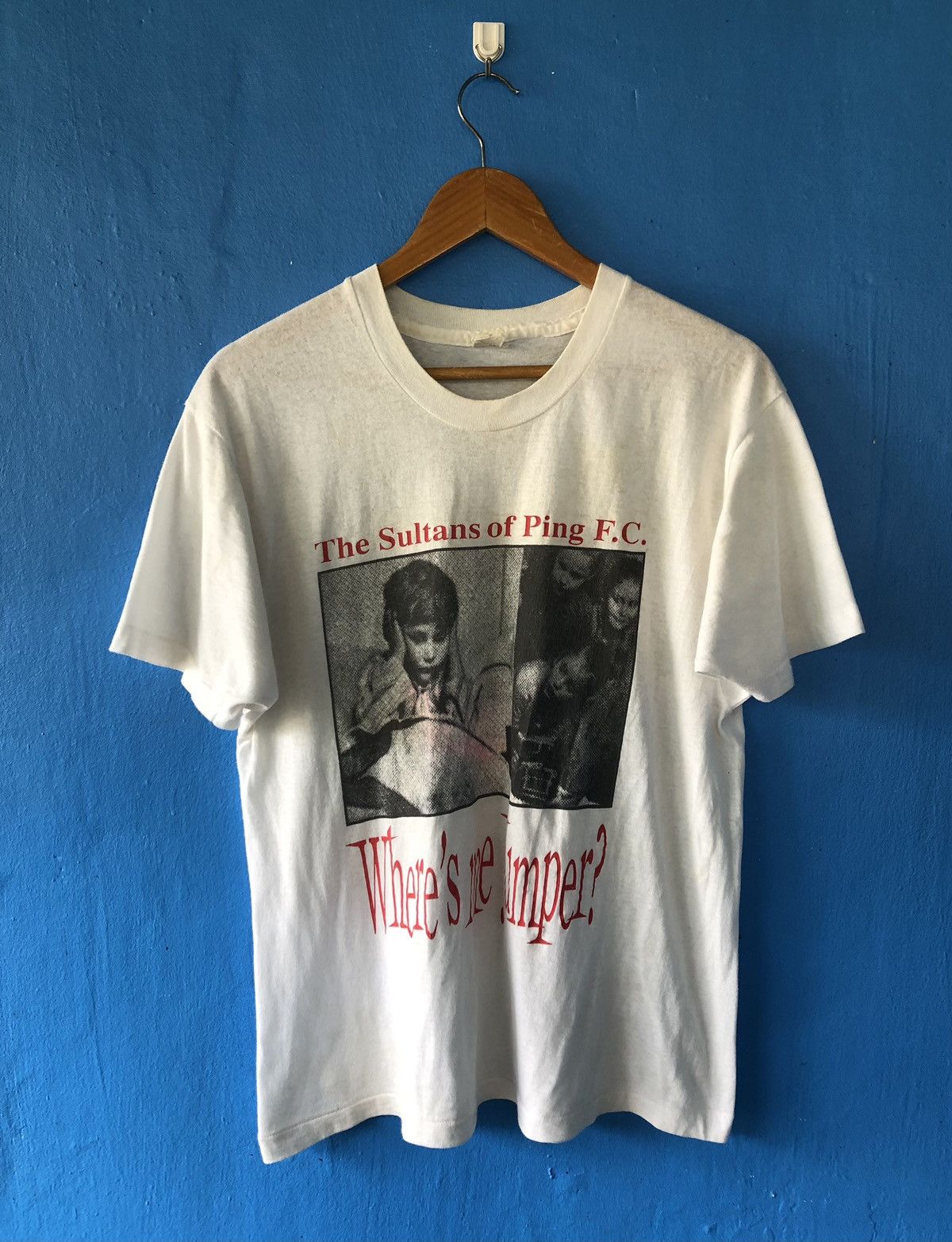 Band Tees Vintage 90s the sultan of ping Irish band Size US M / EU 48-50 / 2 - 1 Thumbnail