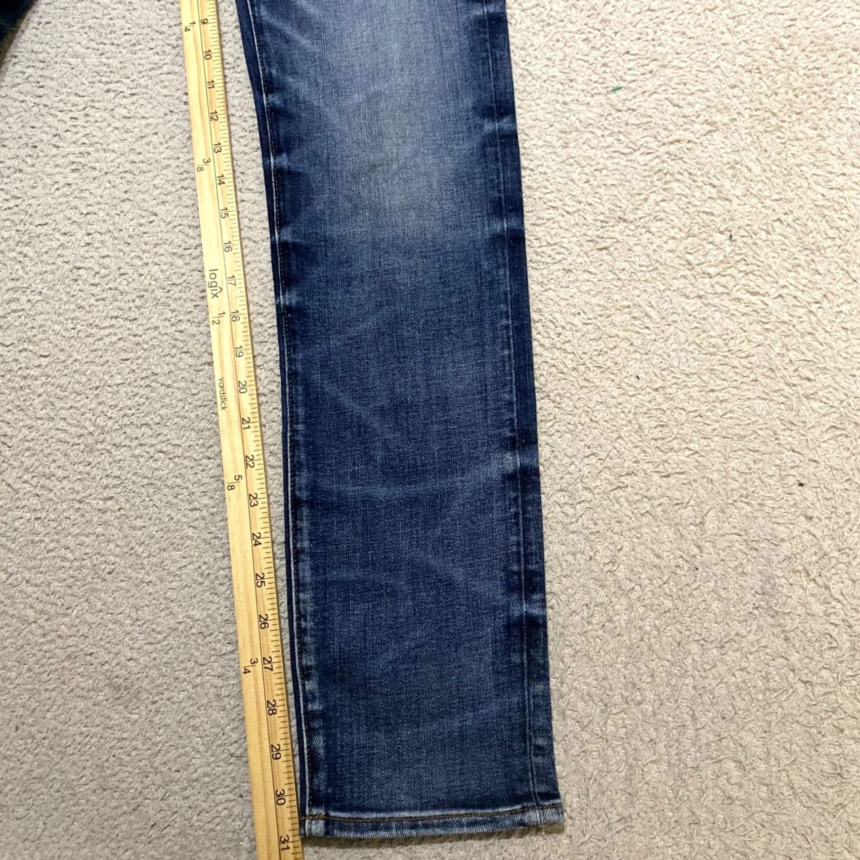 American Eagle Outfitters American Eagle Outfitters Jeans 28x32 Blue Denim Slim Straight Medium Wash Mens Regular Jeans Size US 28 / EU 44 - 6 Thumbnail