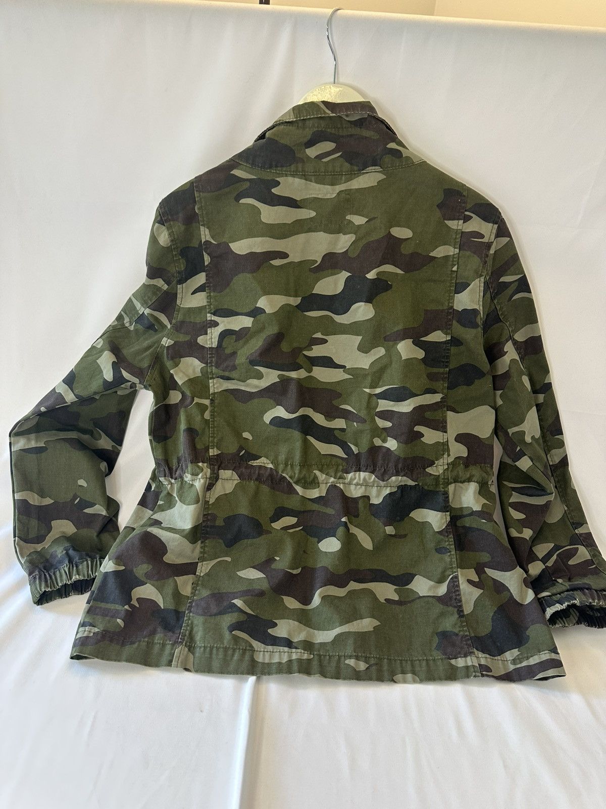 Old Navy Old Navy Camouflage Utility Jacket Size Large Snap Zip Front Size L / US 10 / IT 46 - 3 Thumbnail